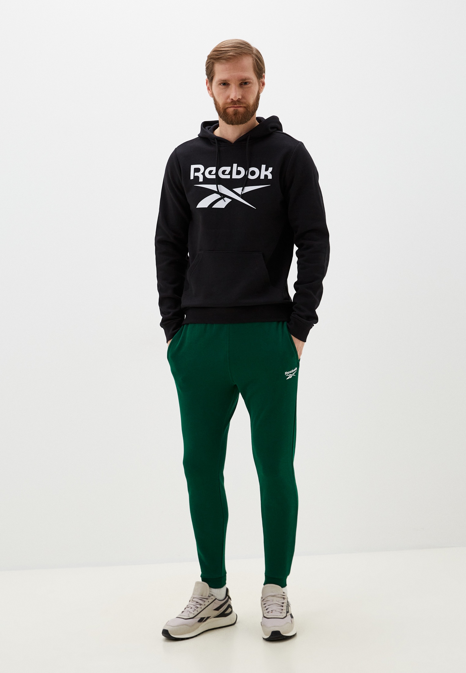 Толстовка мужская Reebok (Рибок) 100050290 купить за 4399 руб.
