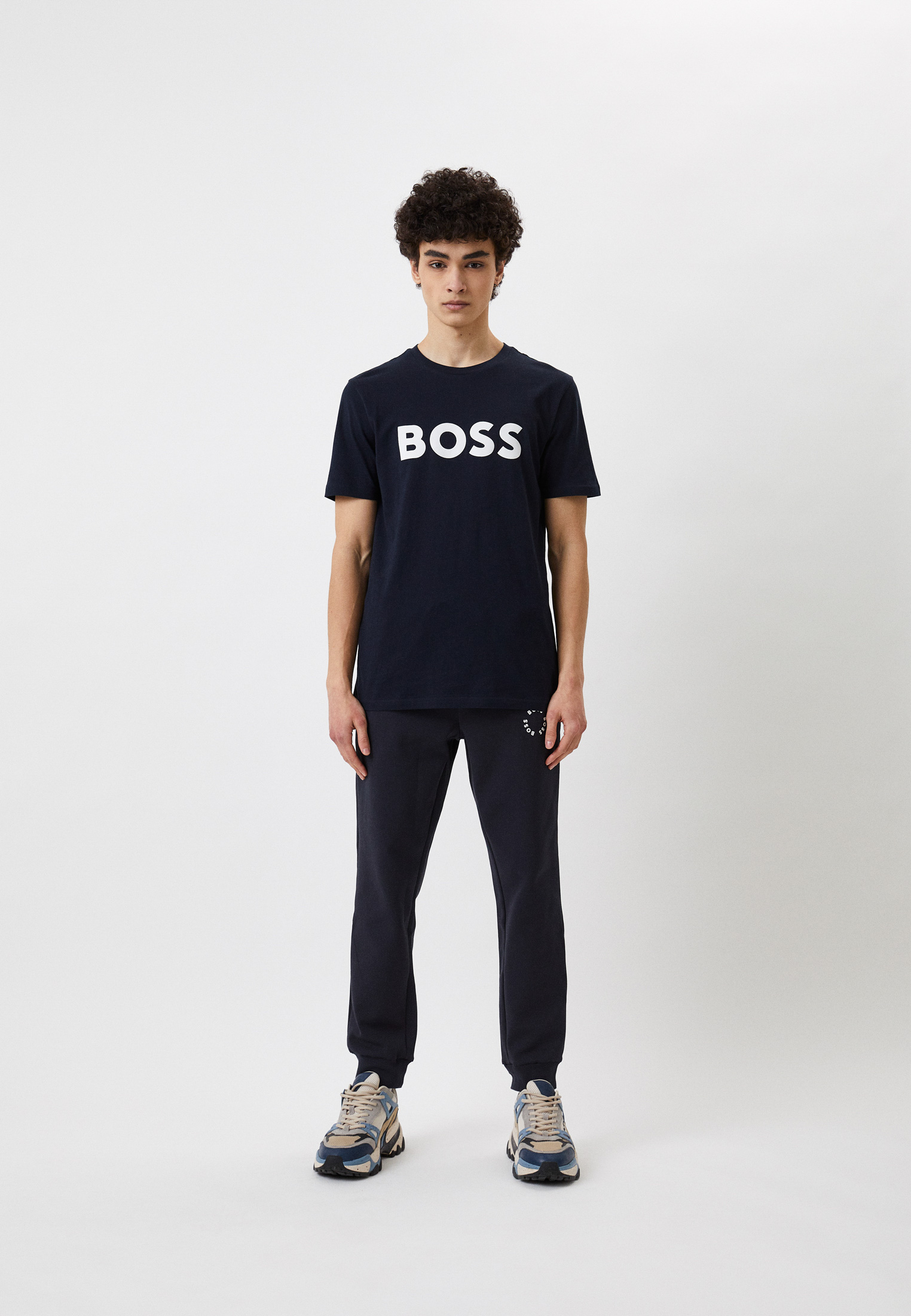 Мужская футболка Boss (Босс) 50481923: изображение 10