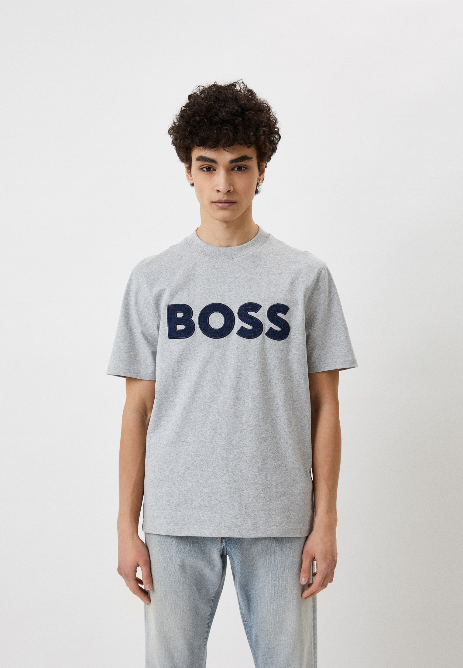 Мужская футболка Boss (Босс) 50486702: изображение 1