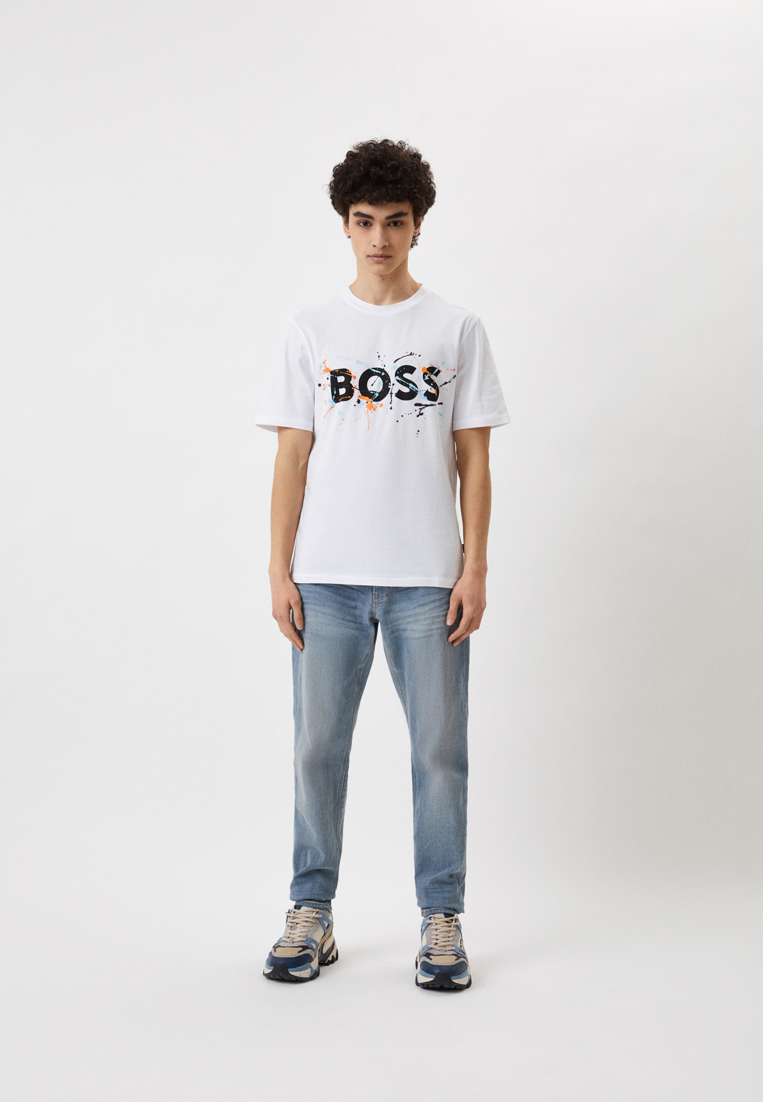 Мужская футболка Boss (Босс) 50491718: изображение 2