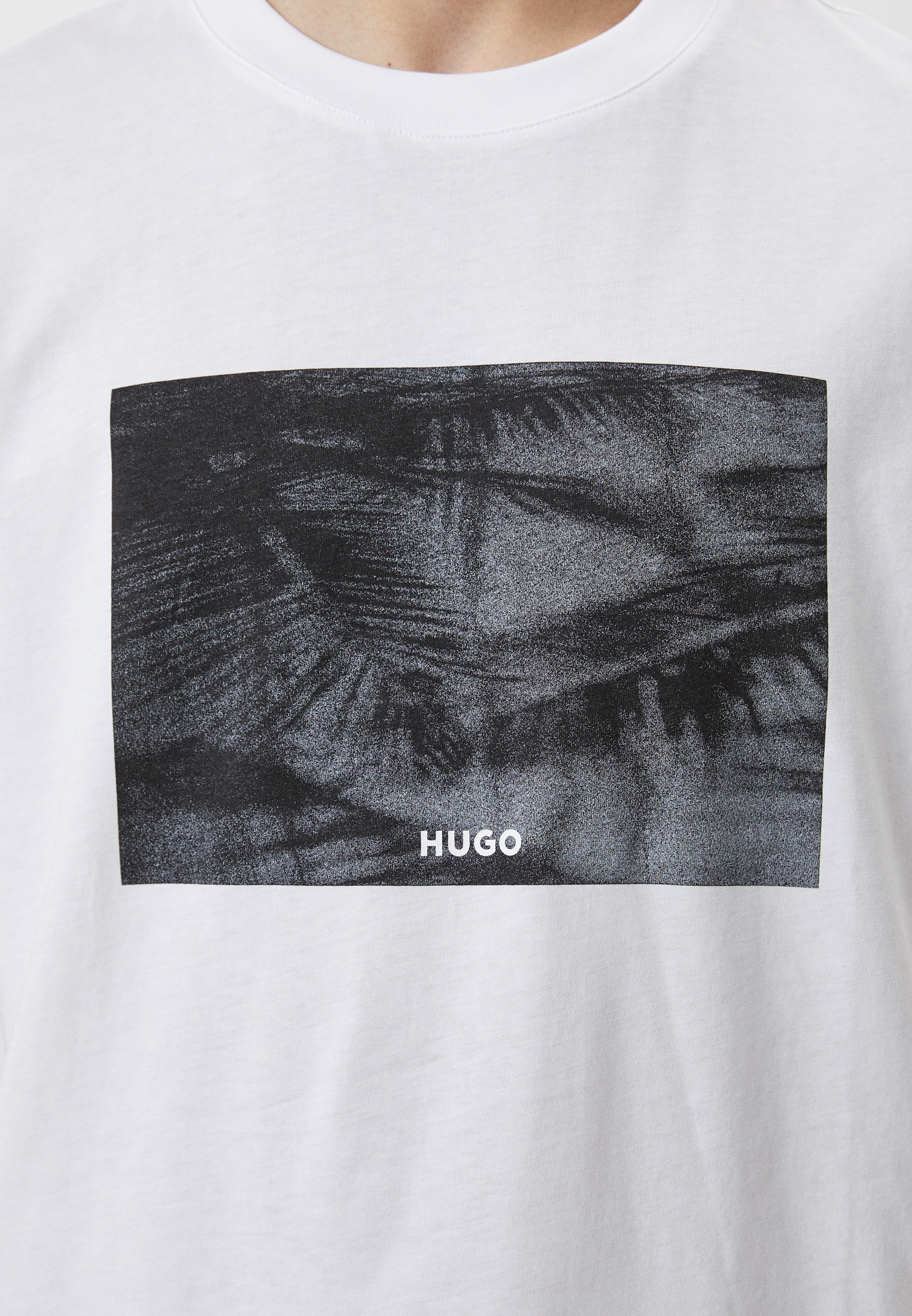 Мужская футболка Hugo (Хуго) 50488913: изображение 4