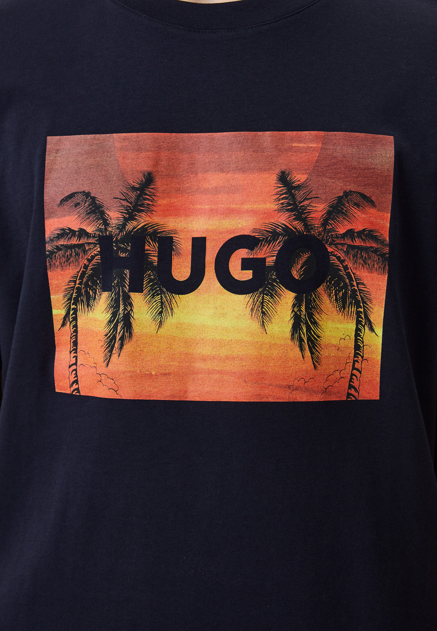 Мужская футболка Hugo (Хуго) 50488952: изображение 4