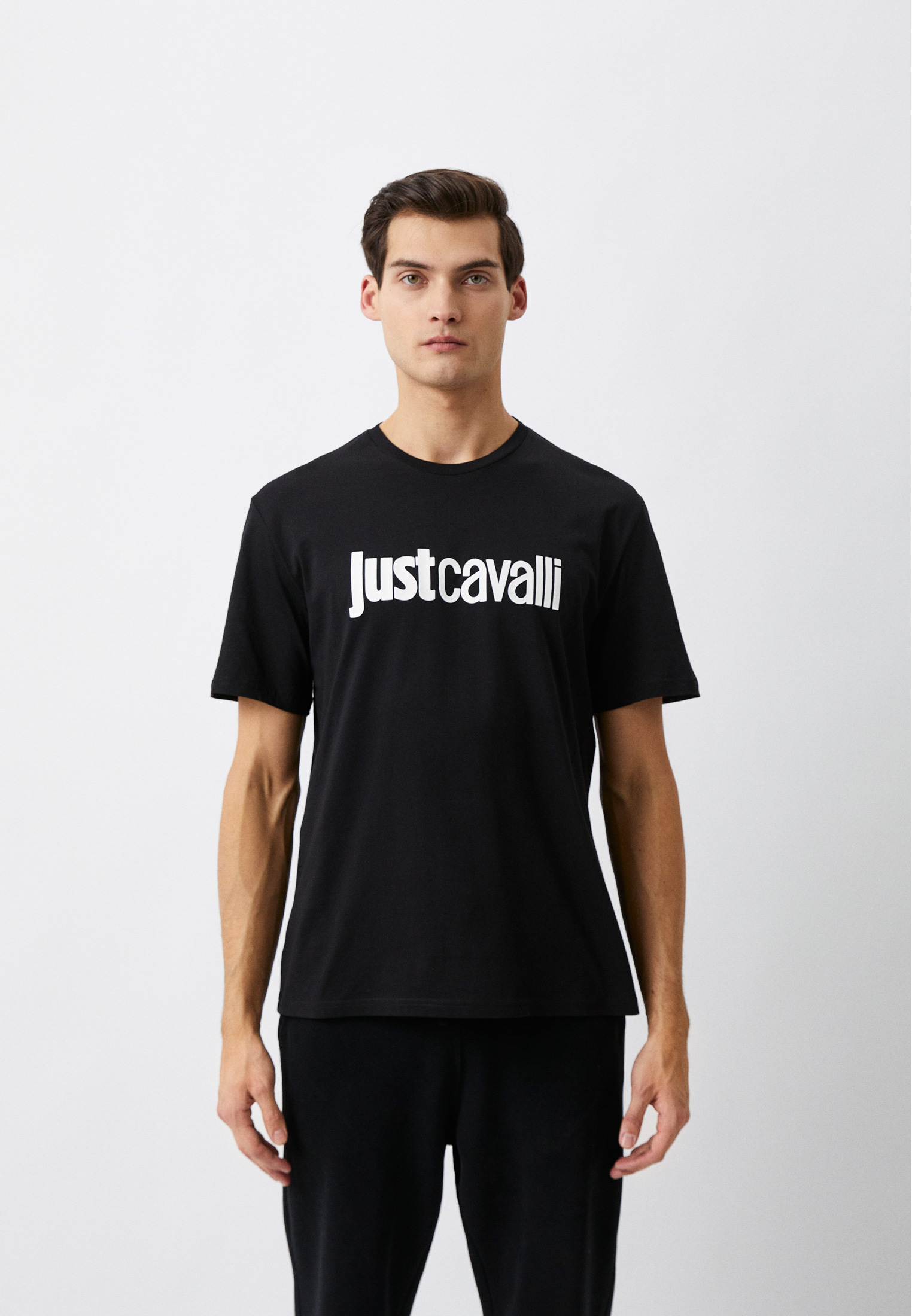 Мужская футболка Just Cavalli (Джаст Кавалли) 74OBHG00CJ300: изображение 1