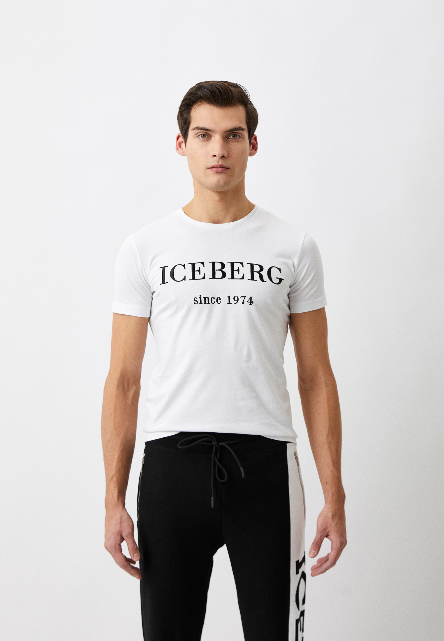 Мужская футболка Iceberg (Айсберг) F0146301: изображение 1
