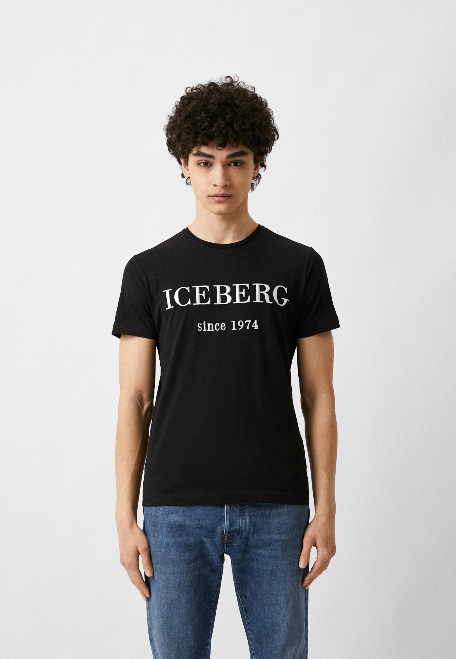 Мужская футболка Iceberg (Айсберг) F0146301: изображение 1