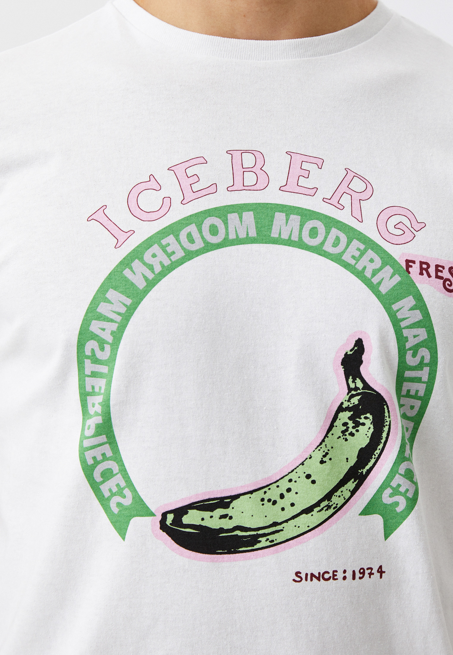 Мужская футболка Iceberg (Айсберг) F0156304: изображение 4