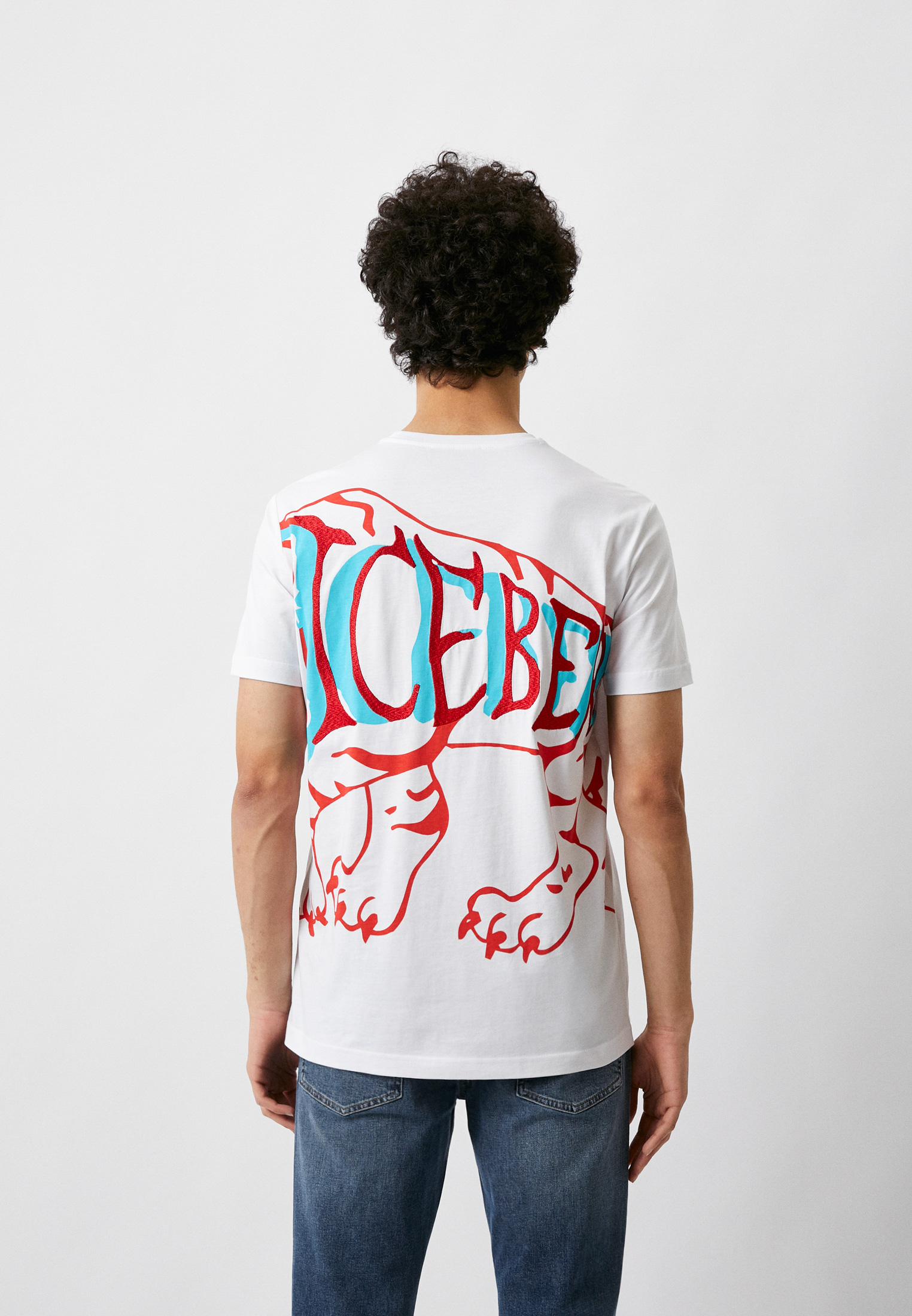 Мужская футболка Iceberg (Айсберг) FC206301: изображение 3