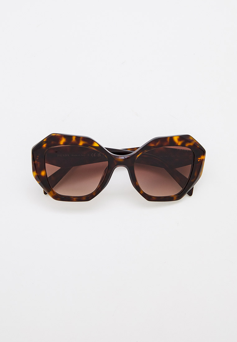Женские солнцезащитные очки Prada (Прада) 0PR 16WS цвет коричневый ...