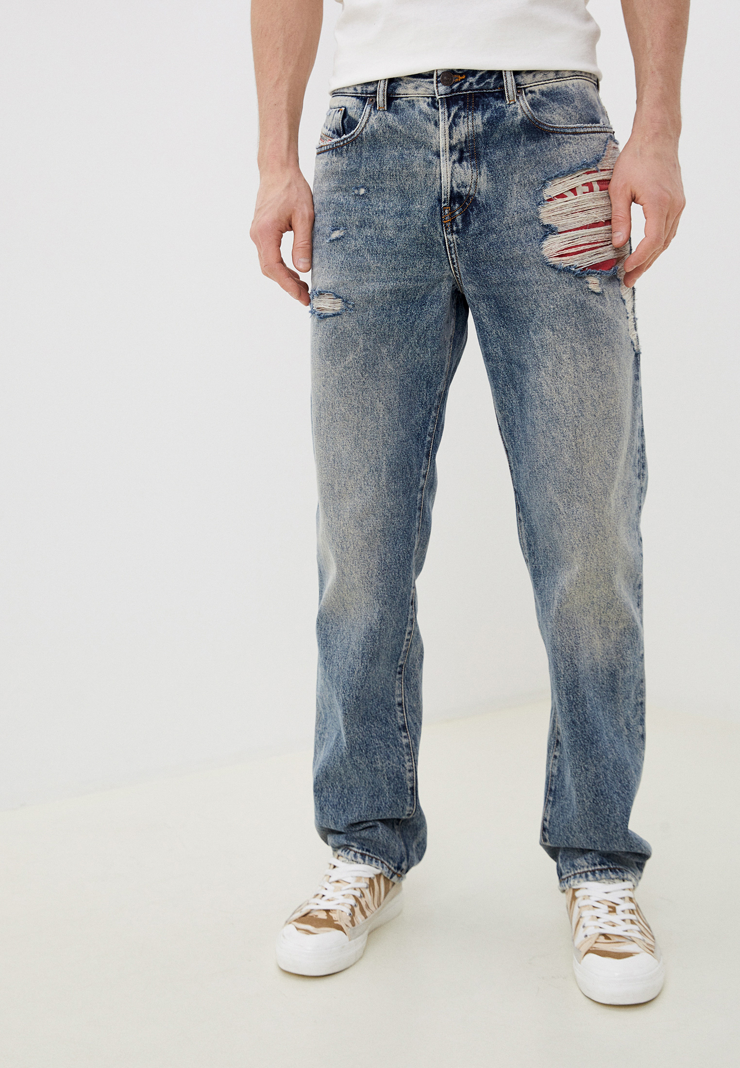 Мужские прямые джинсы Diesel (Дизель) A0358809E10: изображение 1