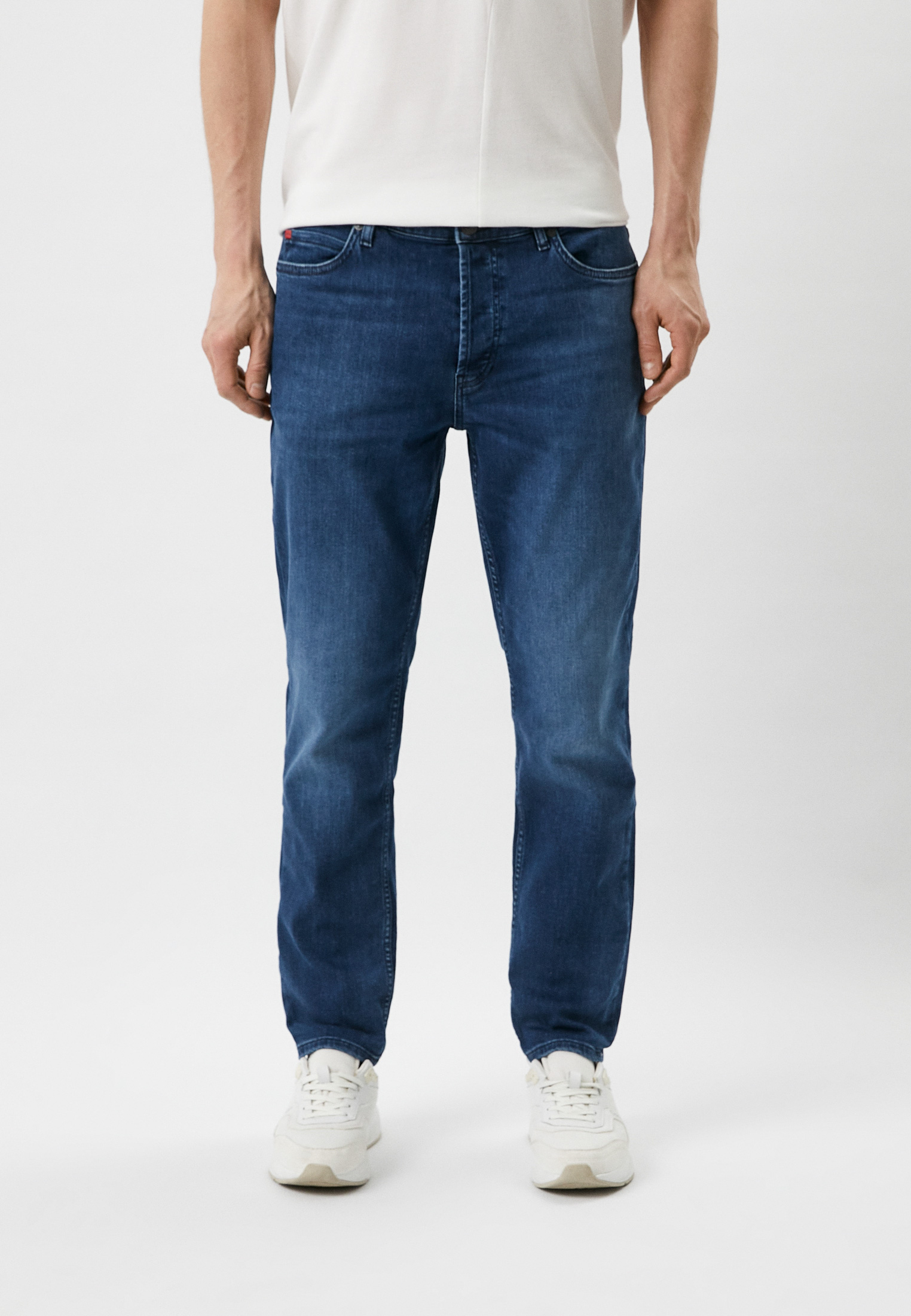 Мужские прямые джинсы Hugo (Хуго) 50489843: изображение 1