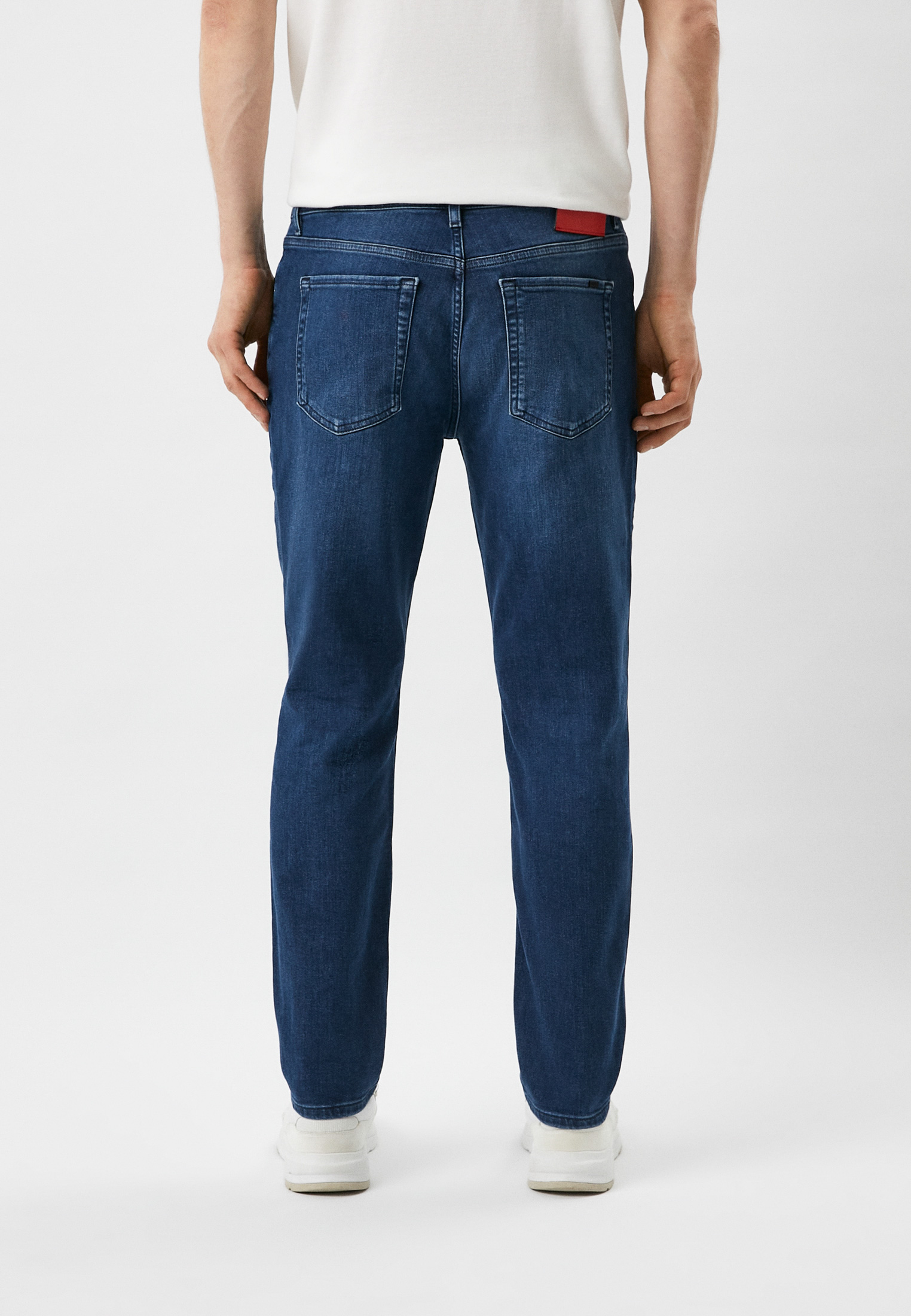 Мужские прямые джинсы Hugo (Хуго) 50489843: изображение 3