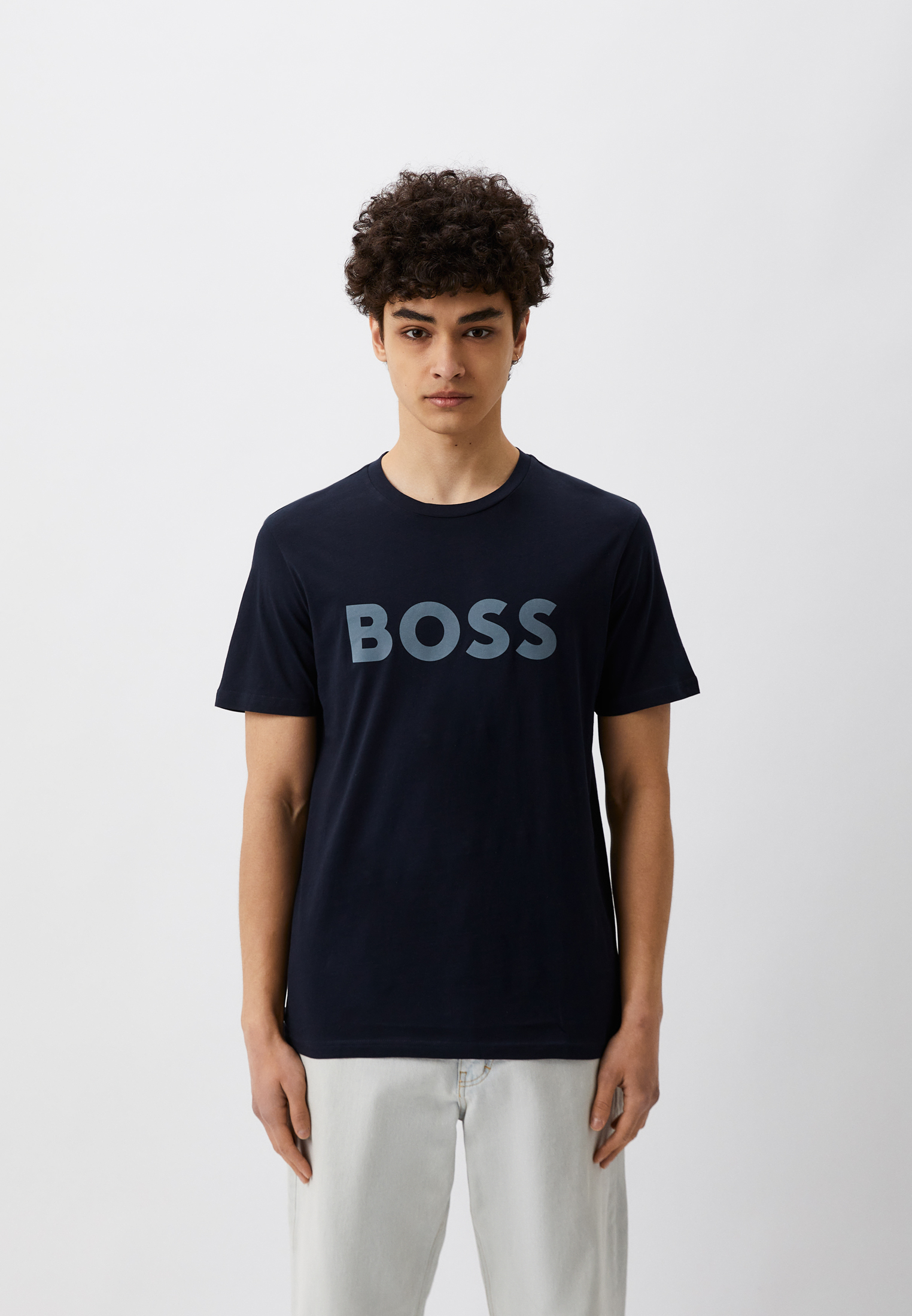 Мужская футболка Boss (Босс) 50481923: изображение 13