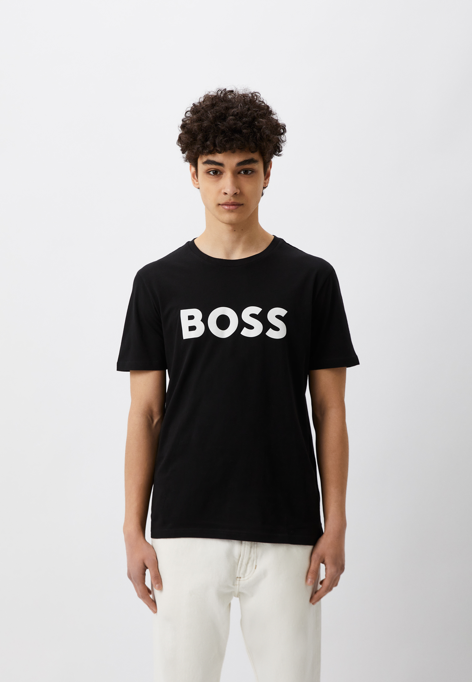Мужская футболка Boss (Босс) 50481923: изображение 9