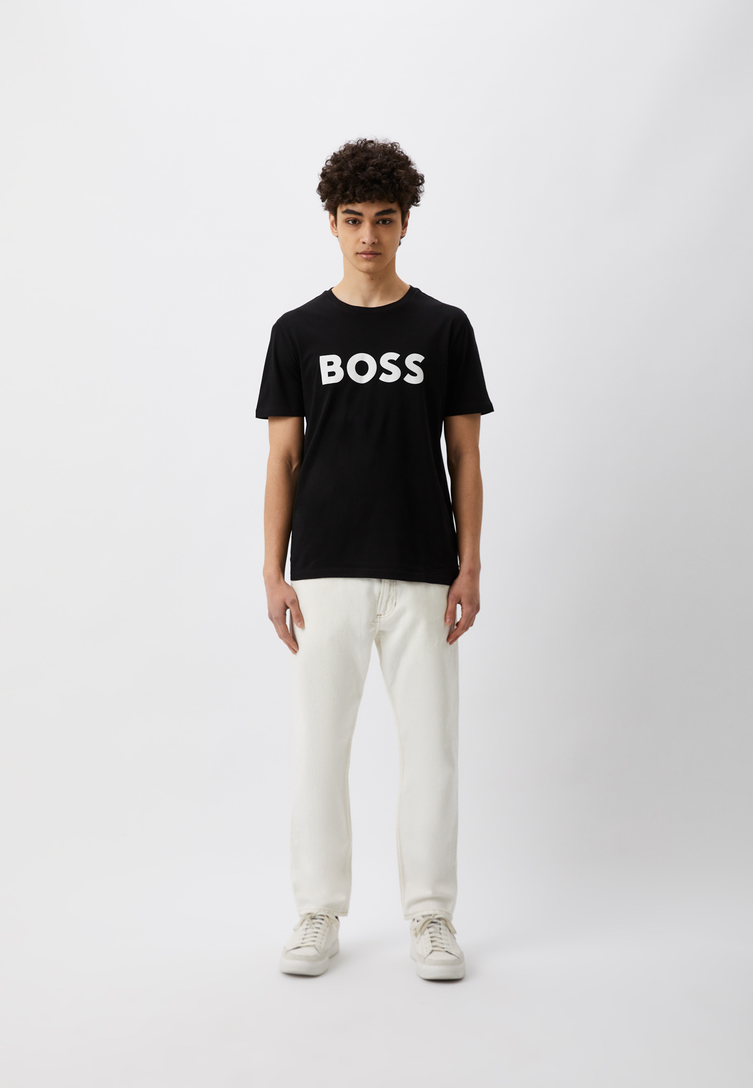 Мужская футболка Boss (Босс) 50481923: изображение 10