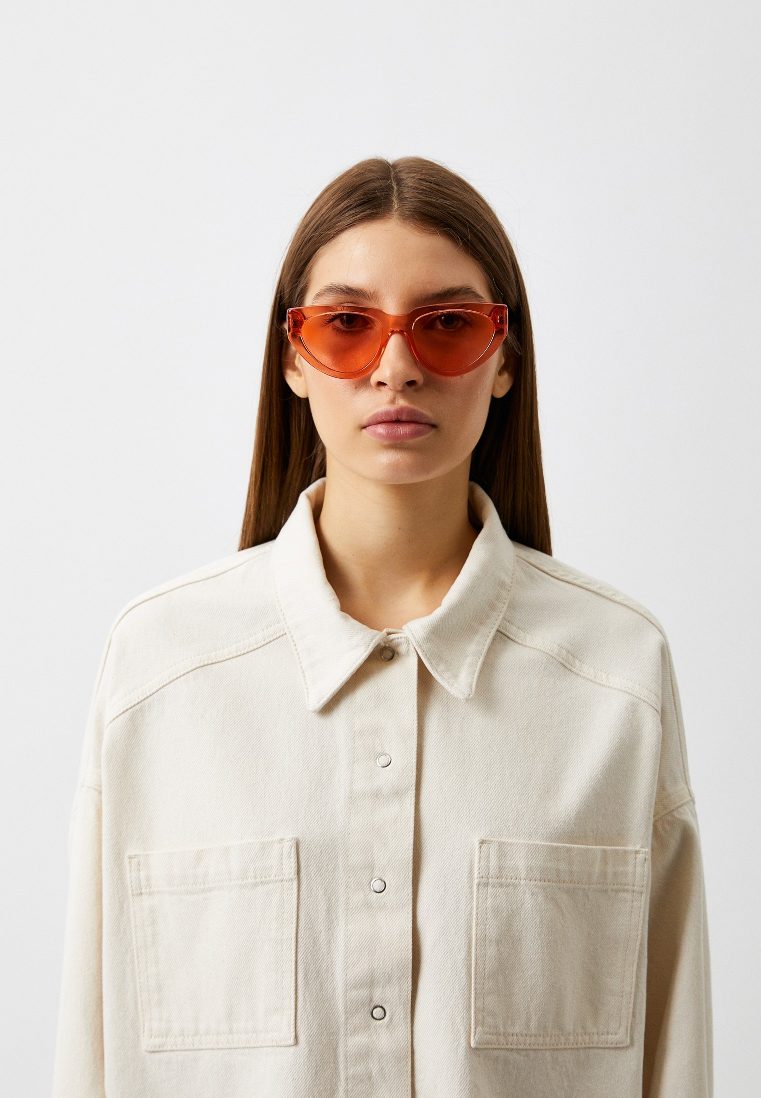 Женские солнцезащитные очки Karl Lagerfeld KL6100S купить за 14310 руб.