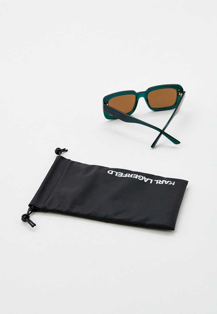 Женские солнцезащитные очки Karl Lagerfeld KL6101S цвет бирюзовый ...