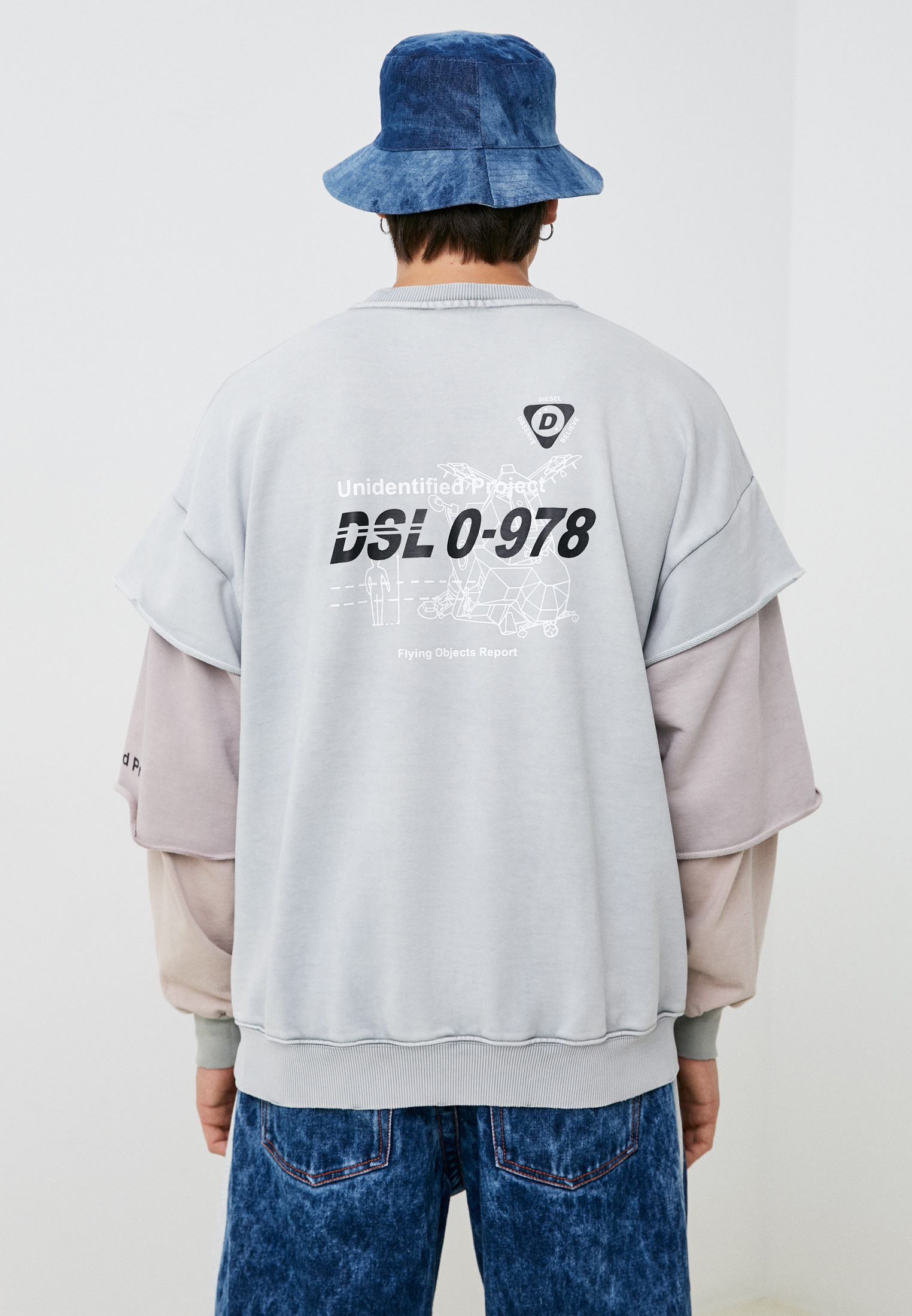 Свитер Diesel (Дизель) A031680HBAD: изображение 3.