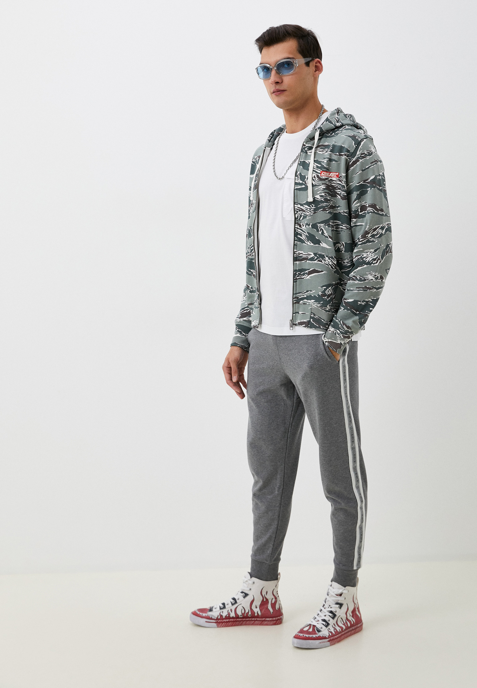 Мужская толстовка Diesel (Дизель) A068550EIAH: изображение 2