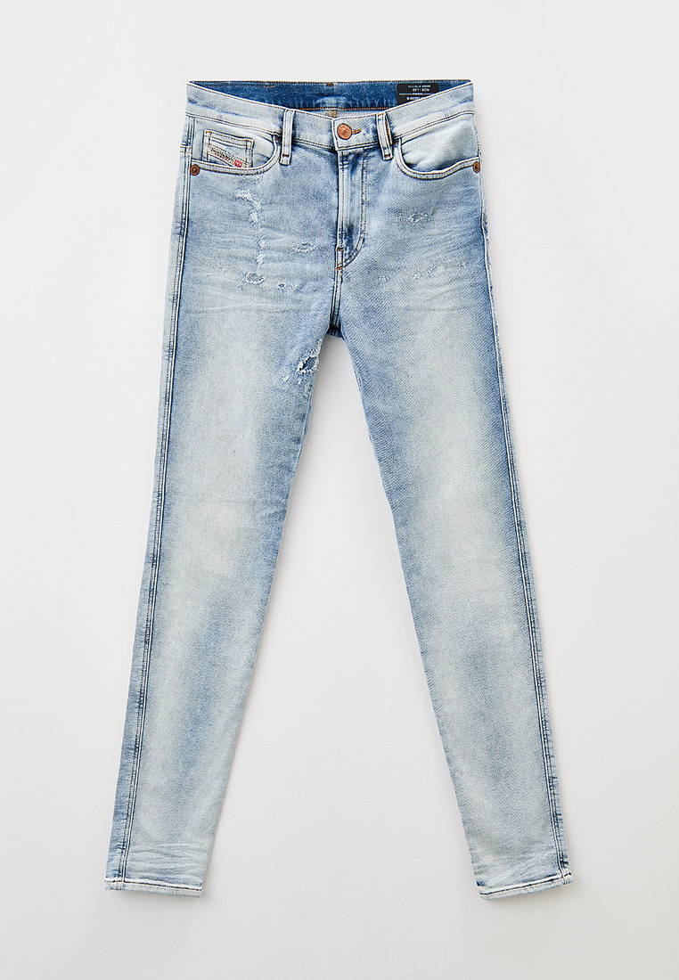 Мужские зауженные джинсы Diesel (Дизель) A01458069UC: изображение 10
