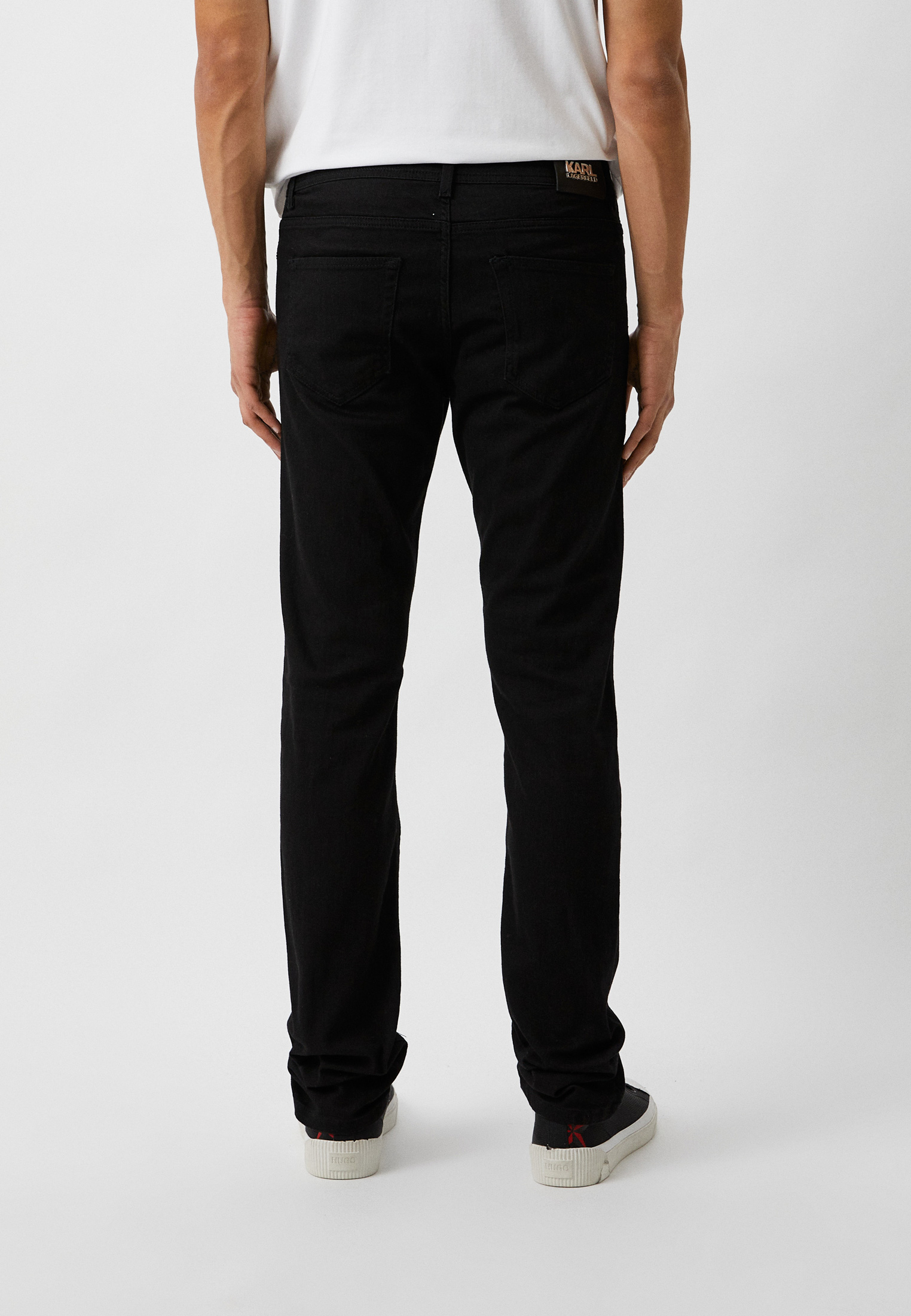 Мужские зауженные джинсы Karl Lagerfeld (Карл Лагерфельд) 265840-500830: изображение 3