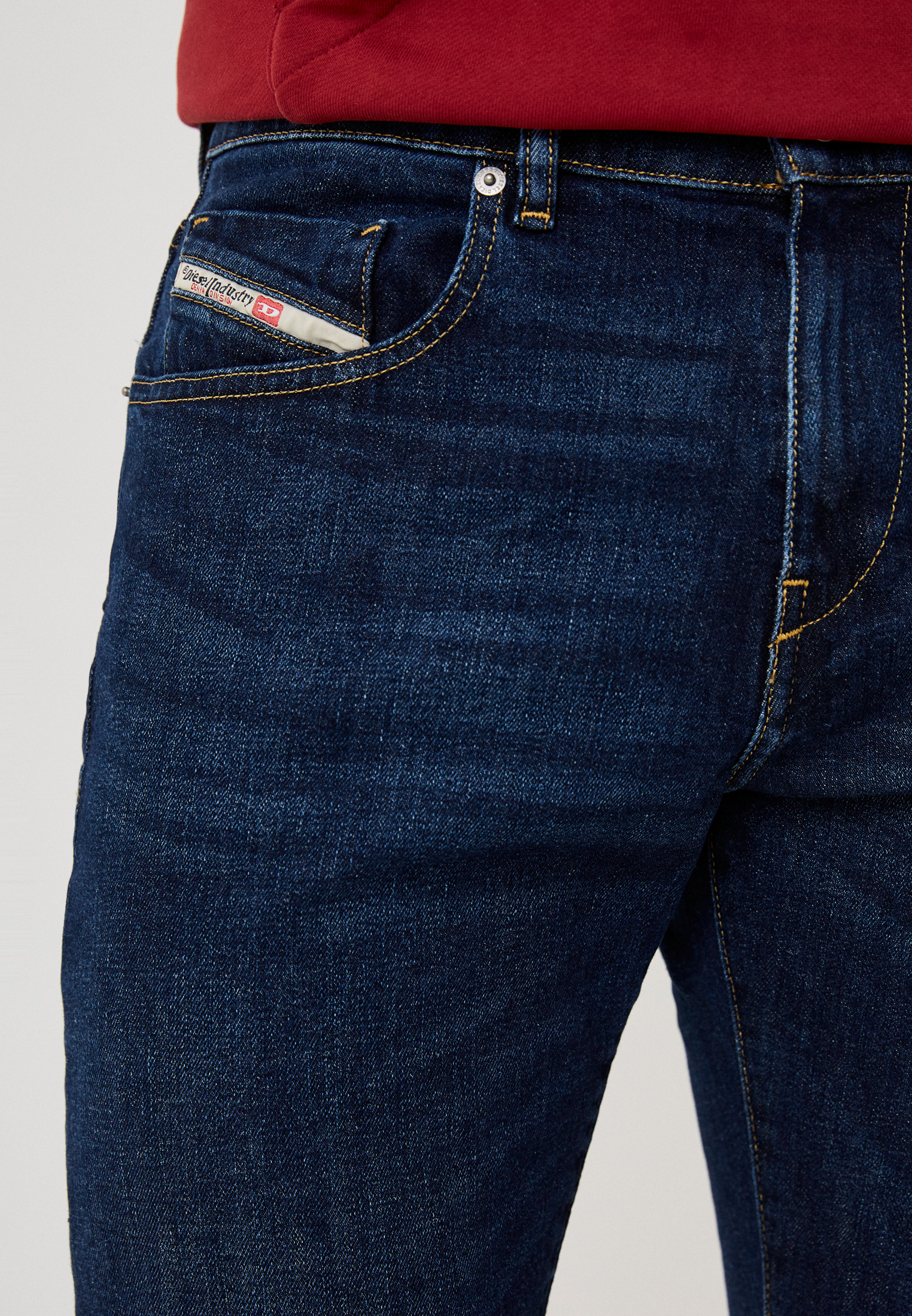 Мужские зауженные джинсы Diesel (Дизель) A0355809B90: изображение 12