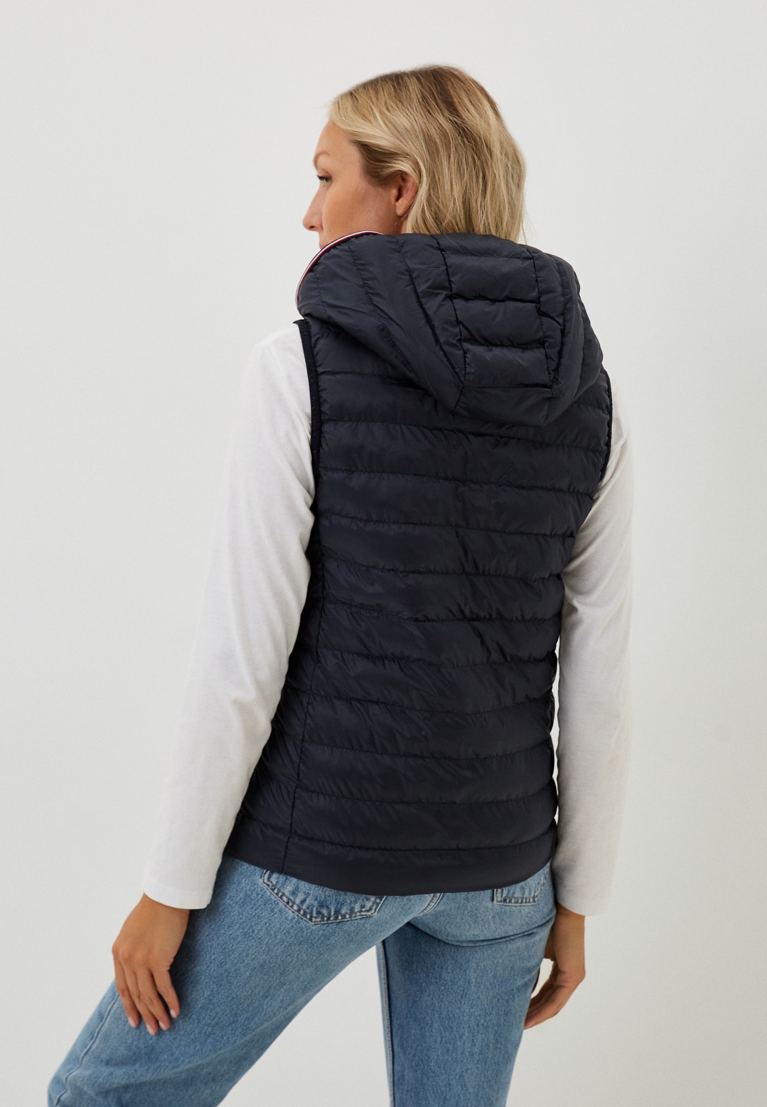 Жилет женский Tommy Hilfiger (Томми Хилфигер) WW0WW40779 цвет синий ...