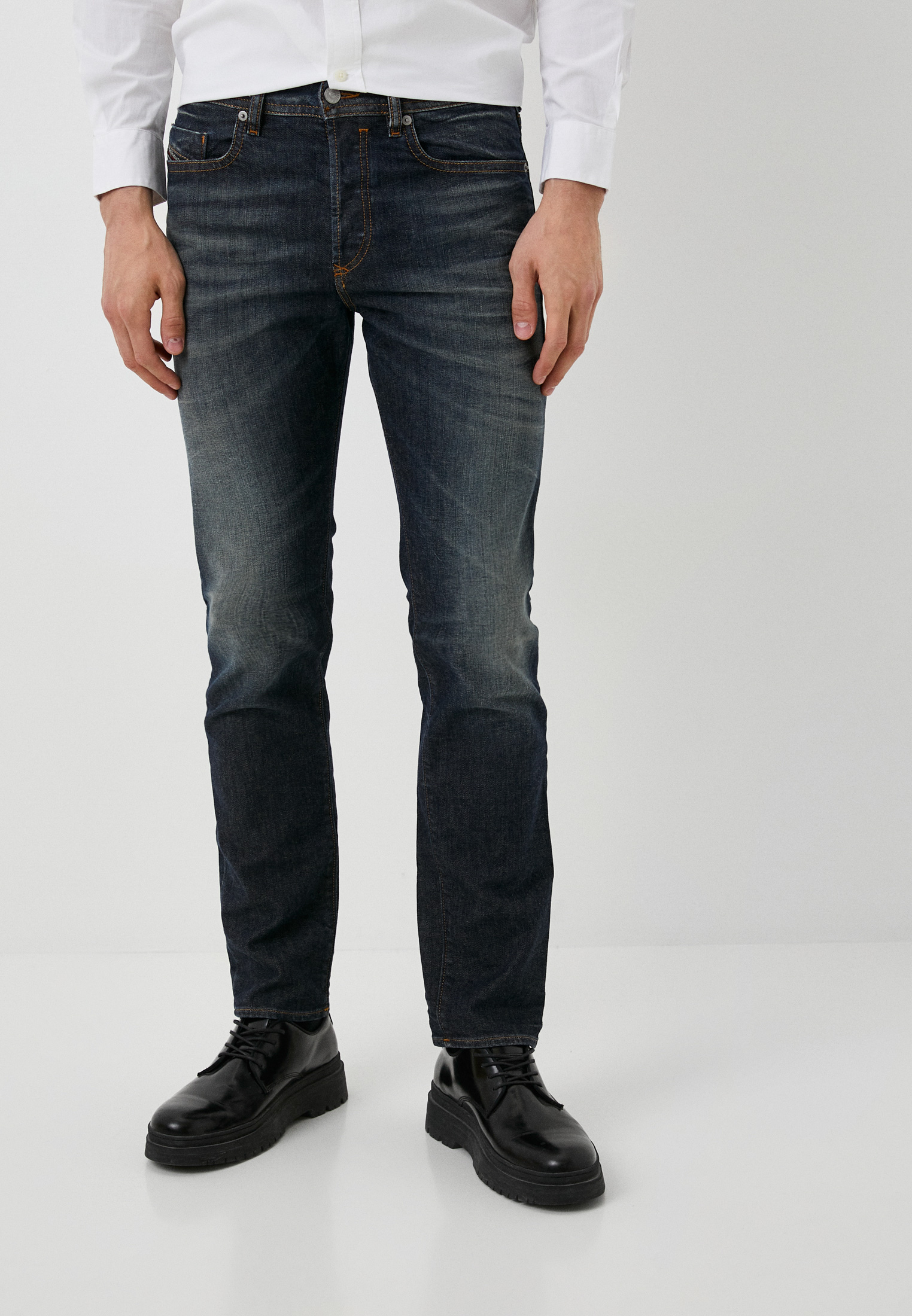 Мужские зауженные джинсы Diesel (Дизель) 00SDHA084ZU: изображение 5