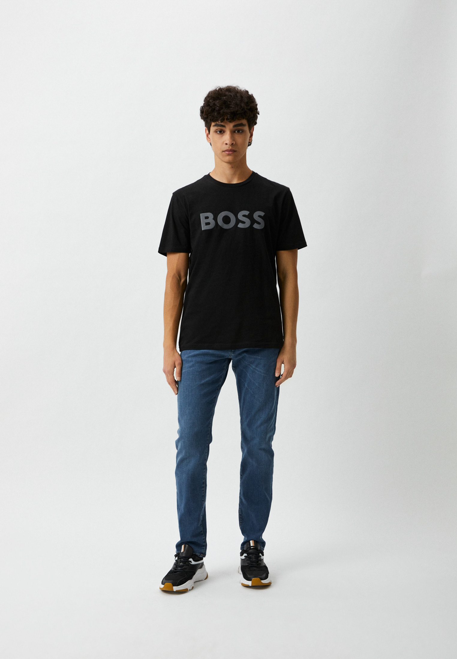 Мужская футболка Boss (Босс) 50481923: изображение 14