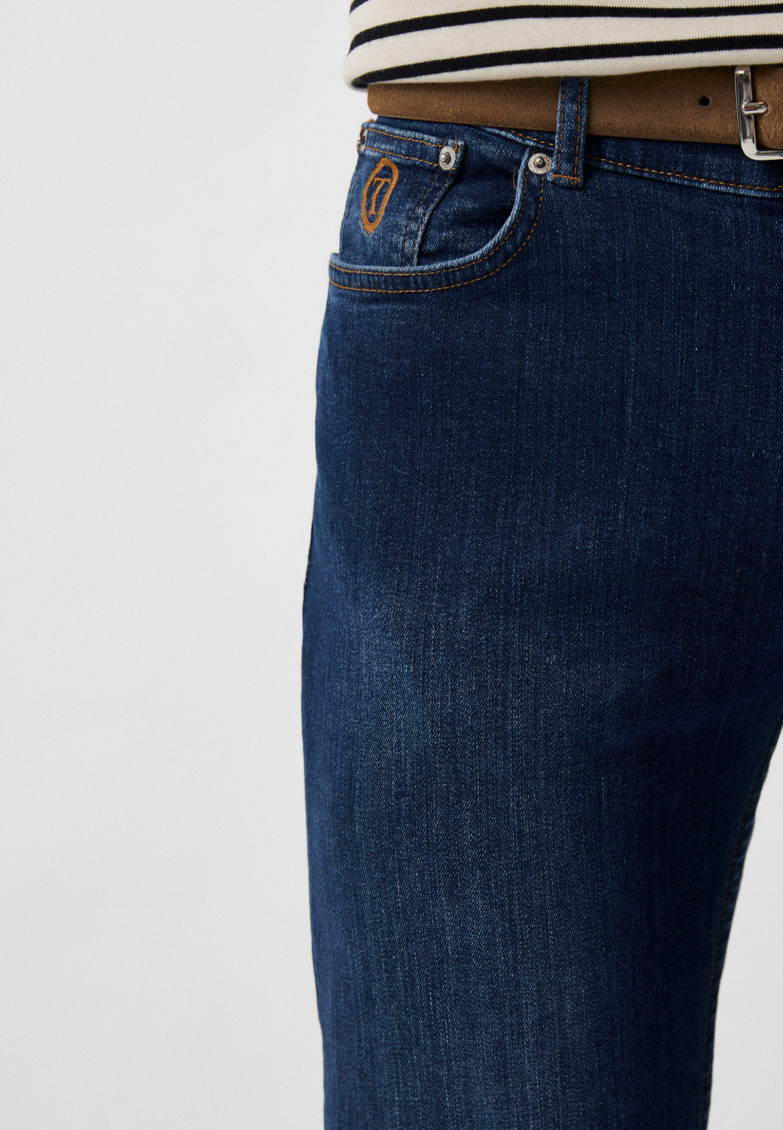 Мужские зауженные джинсы Trussardi (Труссарди) 52J00153-1T006328-C-002: изображение 4