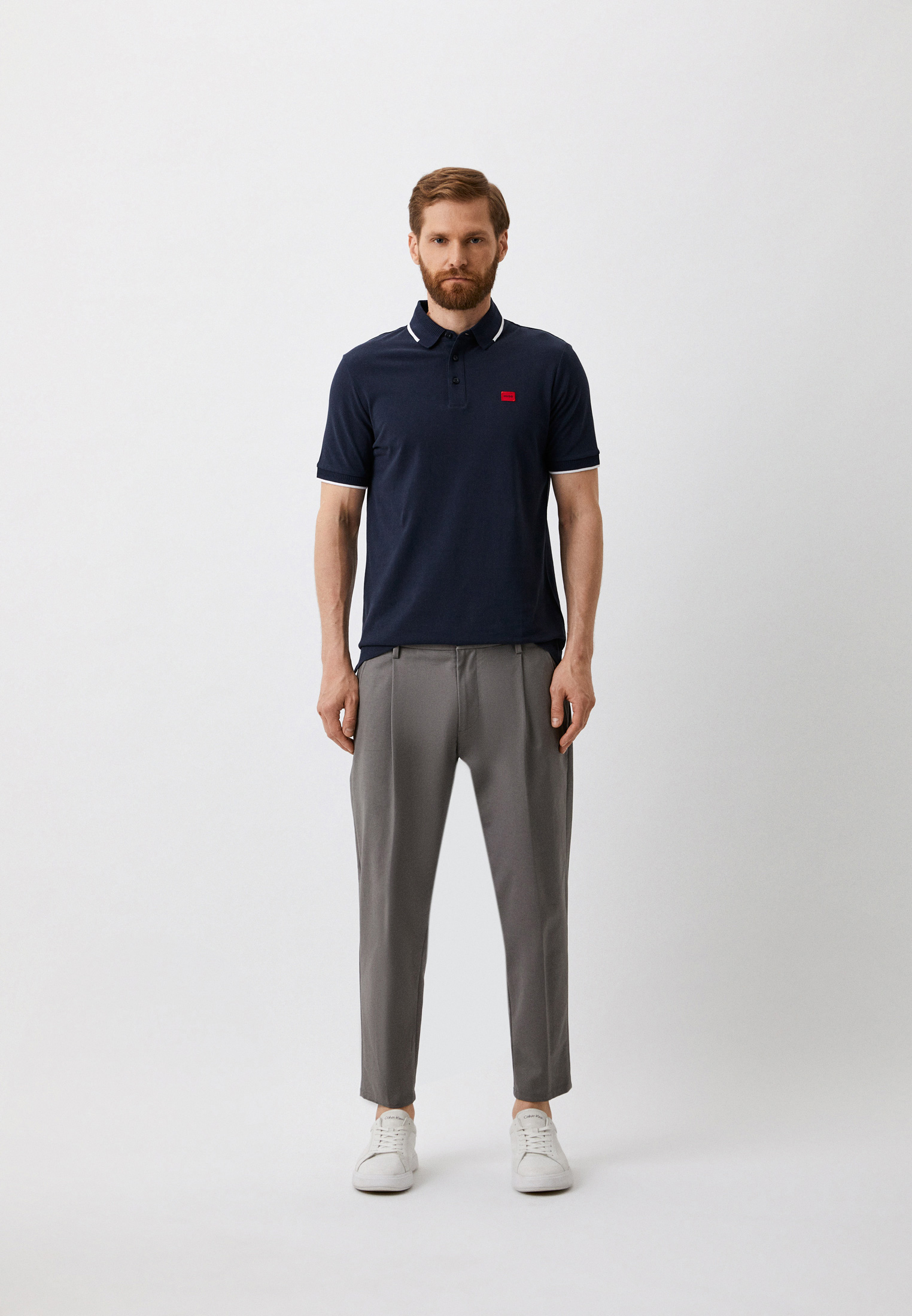 Мужские поло Hugo 50490775 купить за 12420 руб.