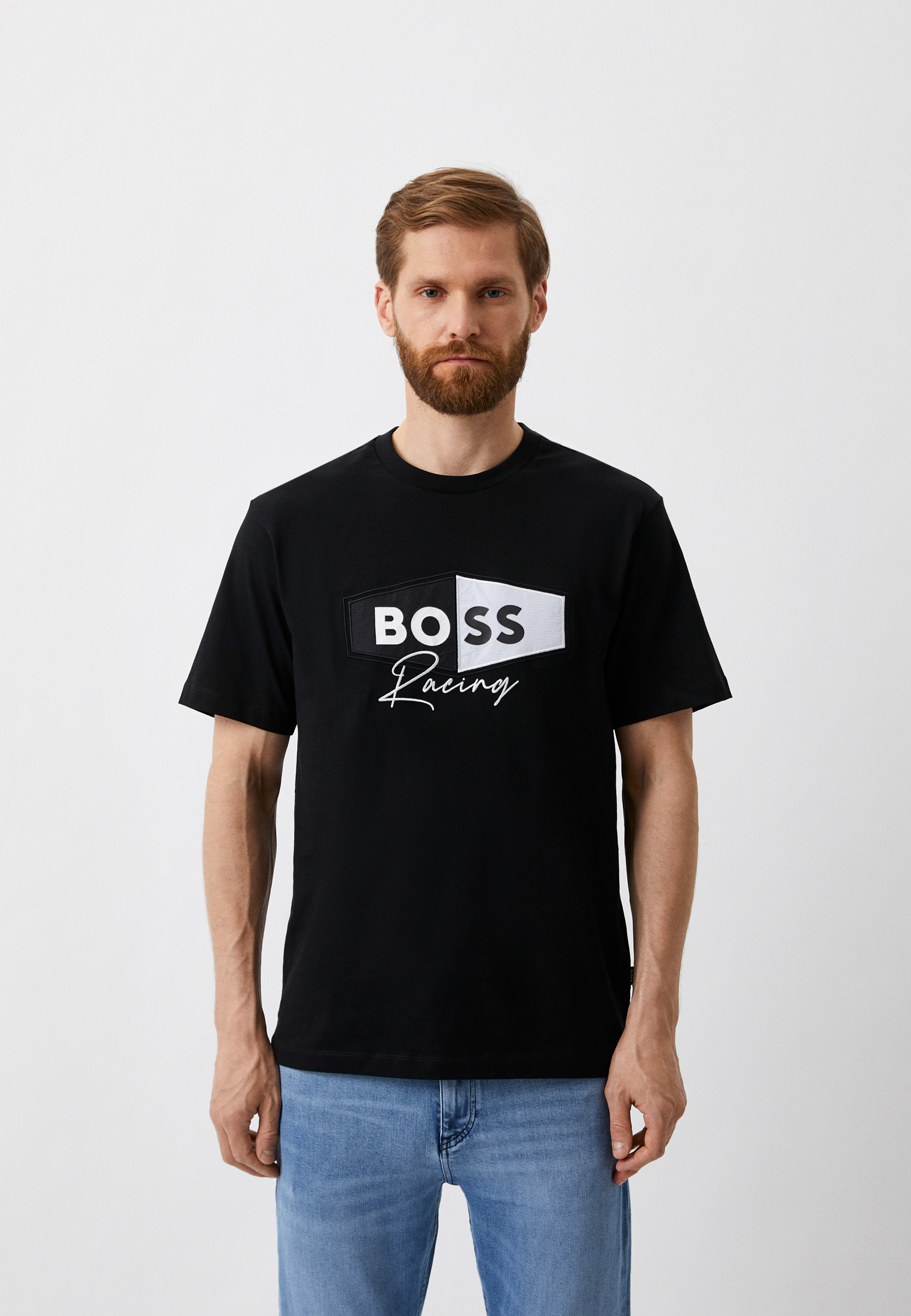 Мужская футболка Boss (Босс) 50496223: изображение 1