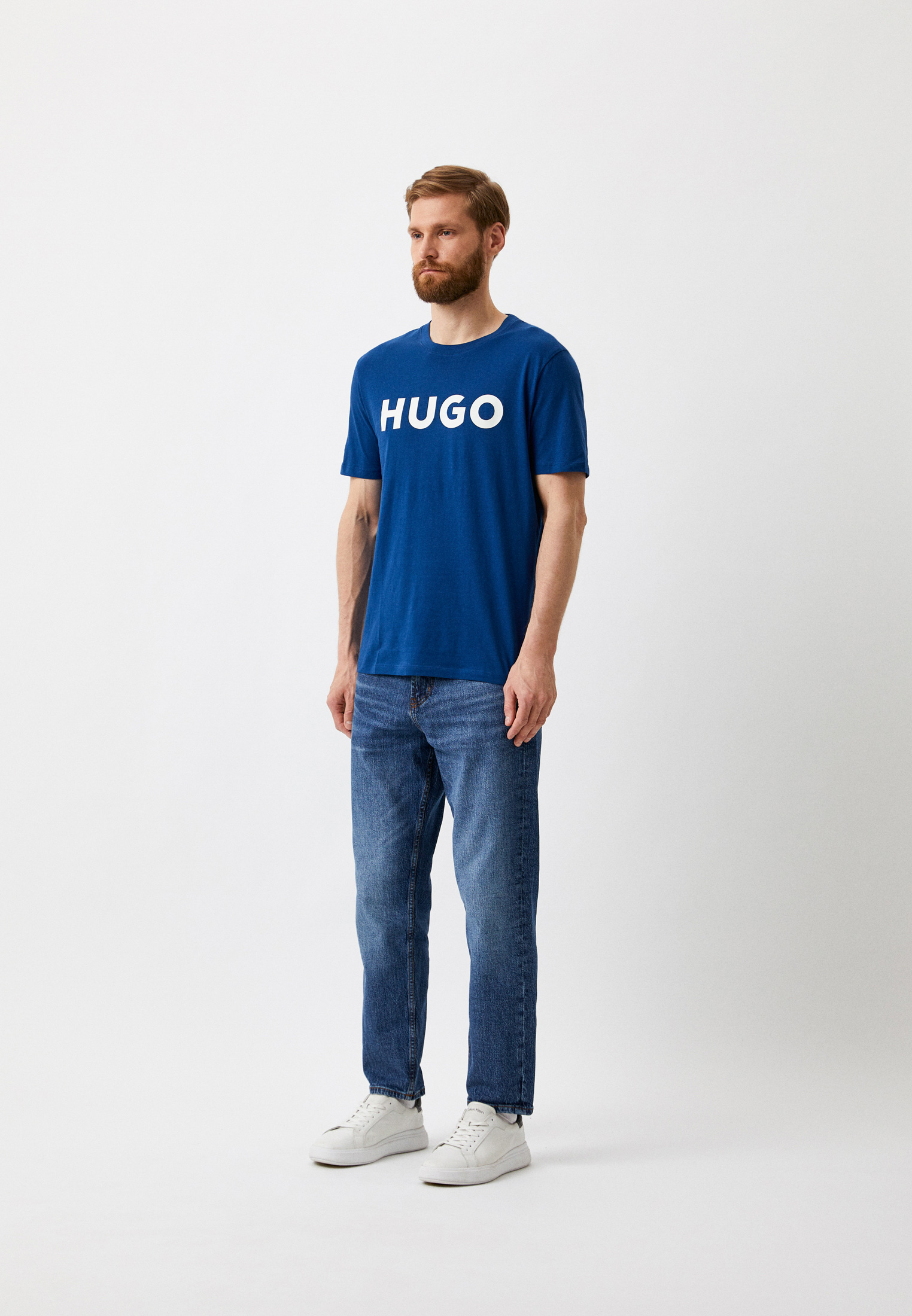 Мужская футболка Hugo (Хуго) 50467556: изображение 14