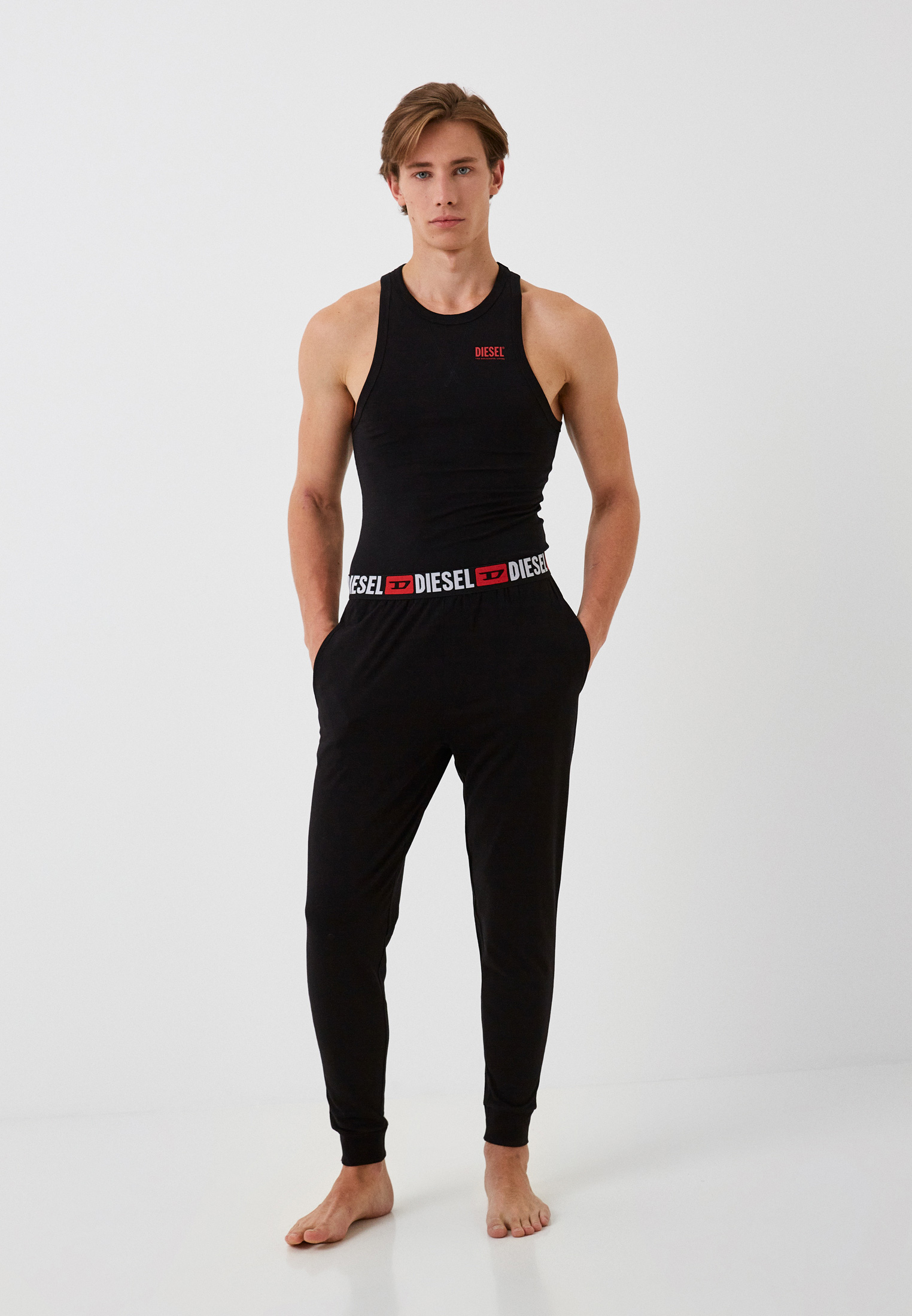 Мужские домашние брюки Diesel (Дизель) 00SJ3J0BMAN купить за 4499 руб.