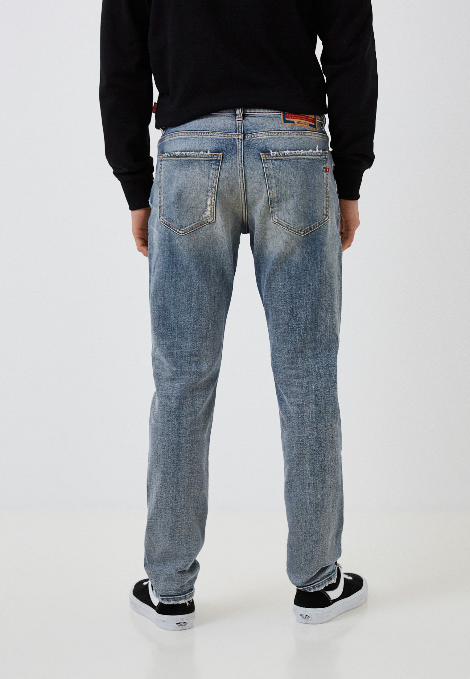 Мужские зауженные джинсы Diesel (Дизель) A03558007Q3: изображение 3