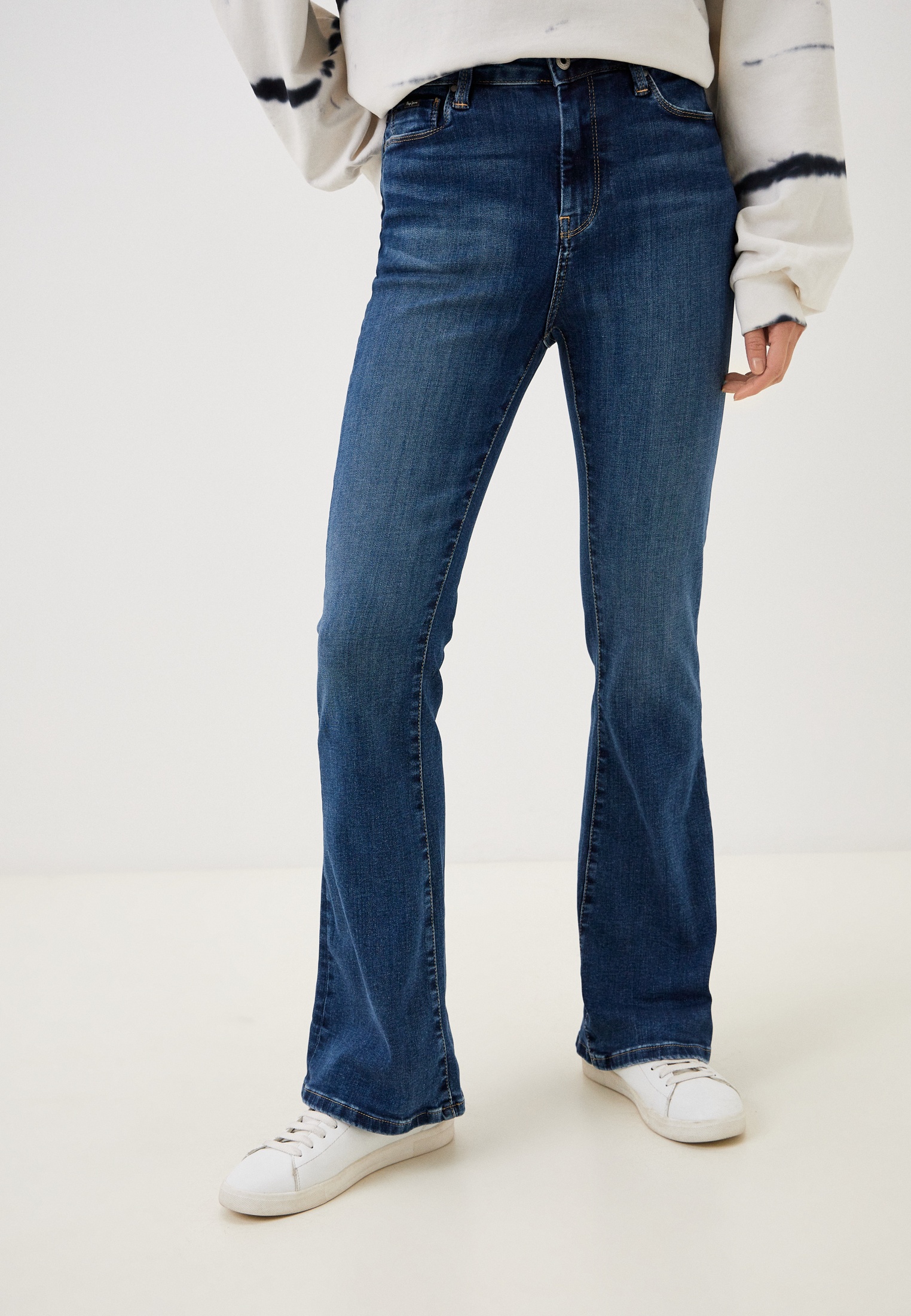 Широкие и расклешенные джинсы Pepe Jeans (Пепе Джинс) PL204261HS2R