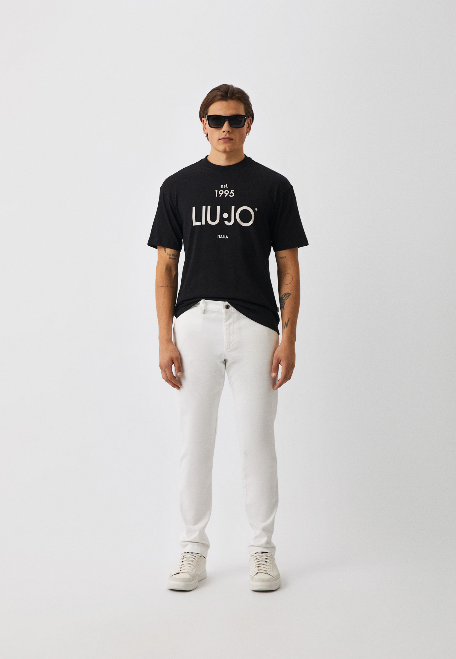 Мужская футболка Liu Jo Uomo (Лиу Джо Уомо) M000P204ESTTEE: изображение 6