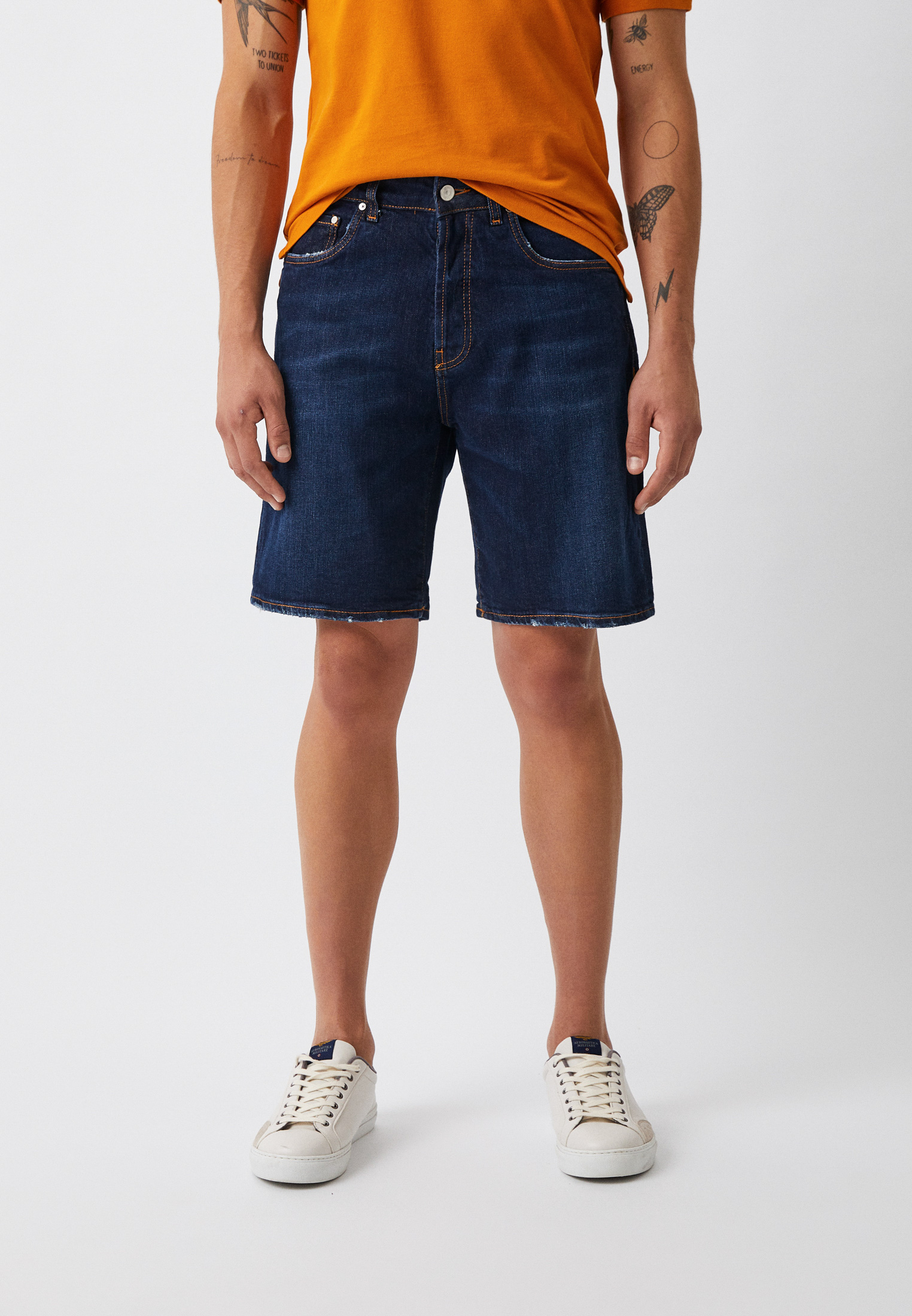 Мужские джинсовые шорты Liu Jo Uomo (Лиу Джо Уомо) M122P305BRUCEDARK: изображение 5