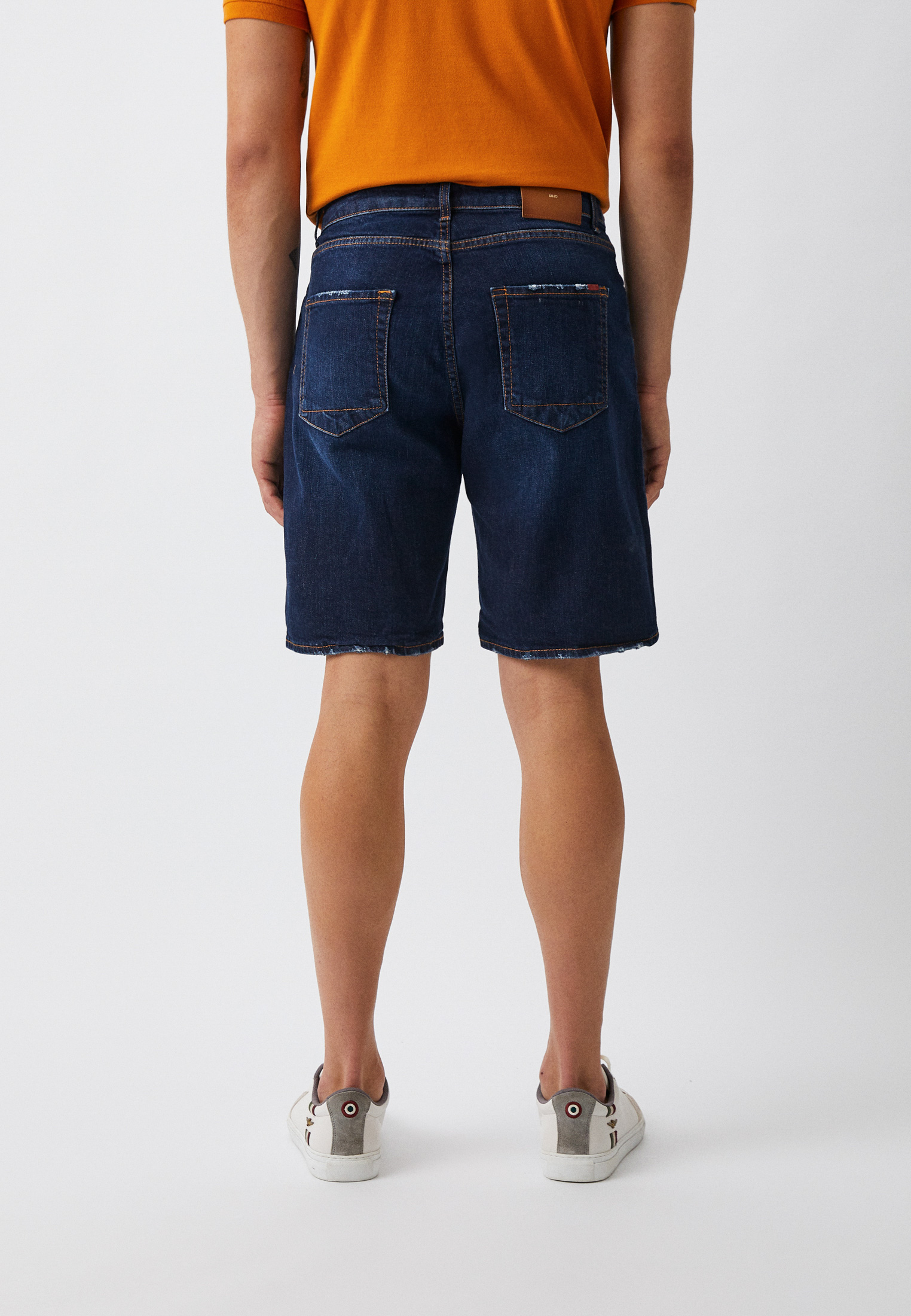 Мужские джинсовые шорты Liu Jo Uomo (Лиу Джо Уомо) M122P305BRUCEDARK: изображение 7