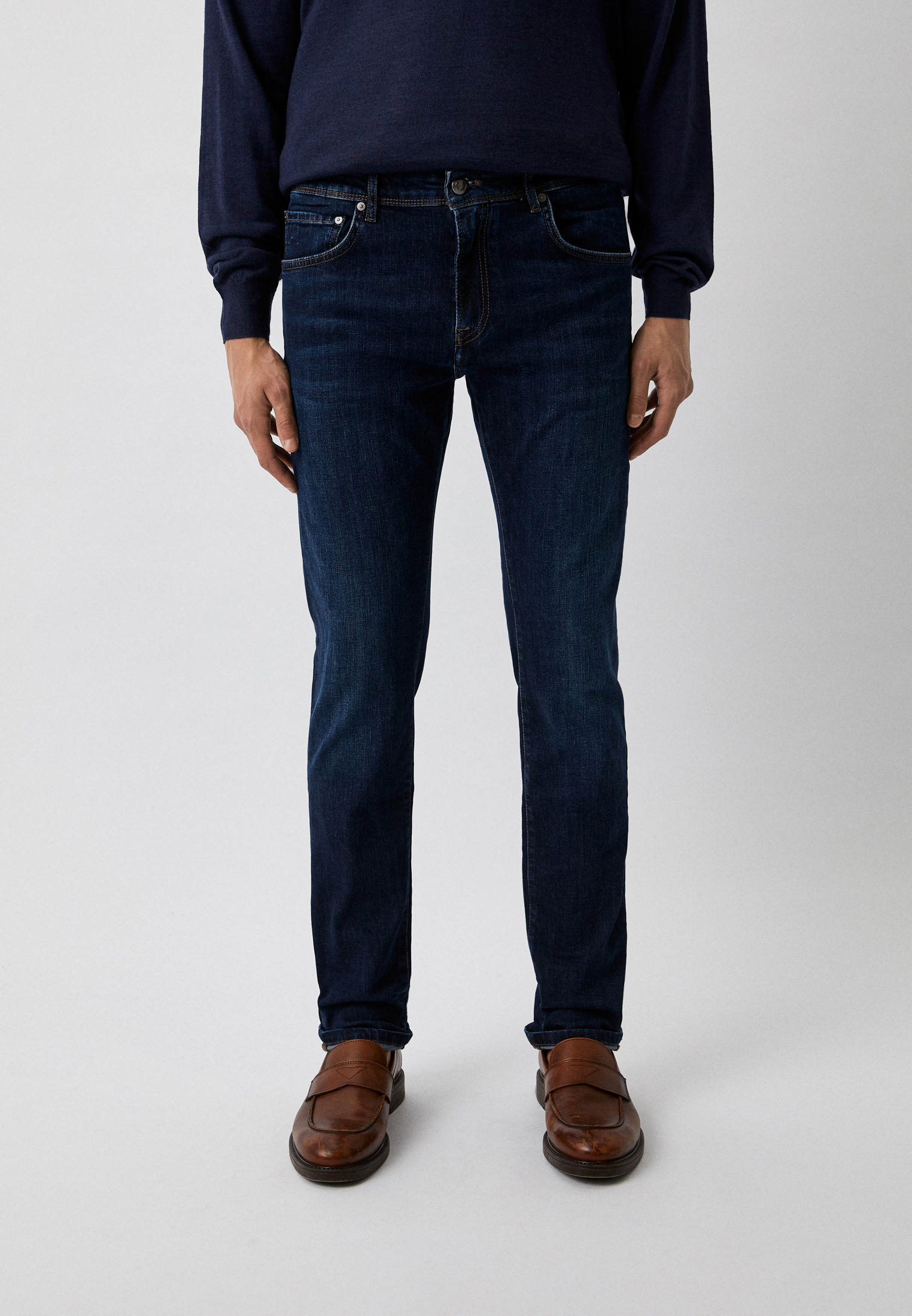 Зауженные джинсы Hackett London HM212516R: изображение 1