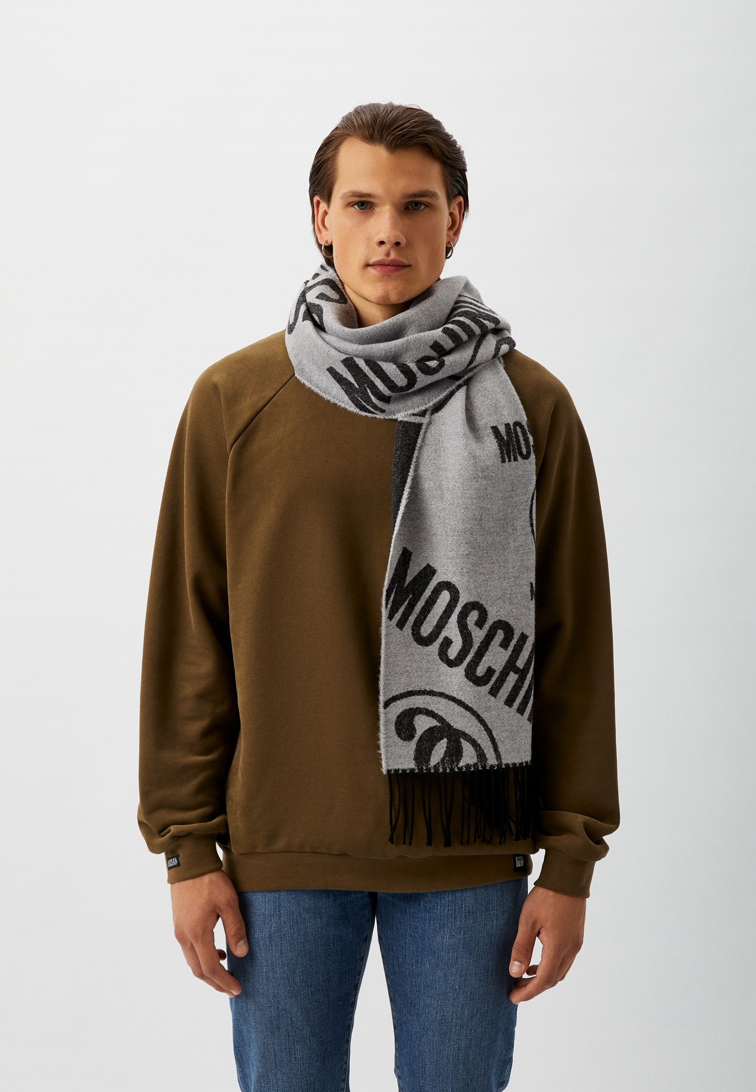 Шарф мужской Moschino 50152 купить за 12880 руб.
