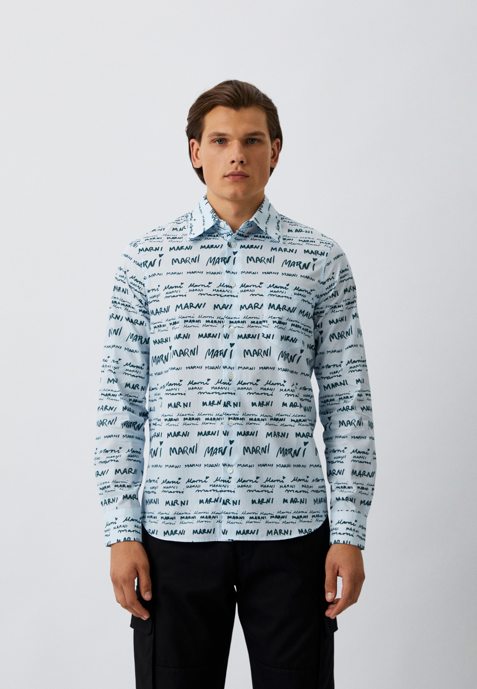 Рубашка с длинным рукавом Marni CUMU0203A0UTC290