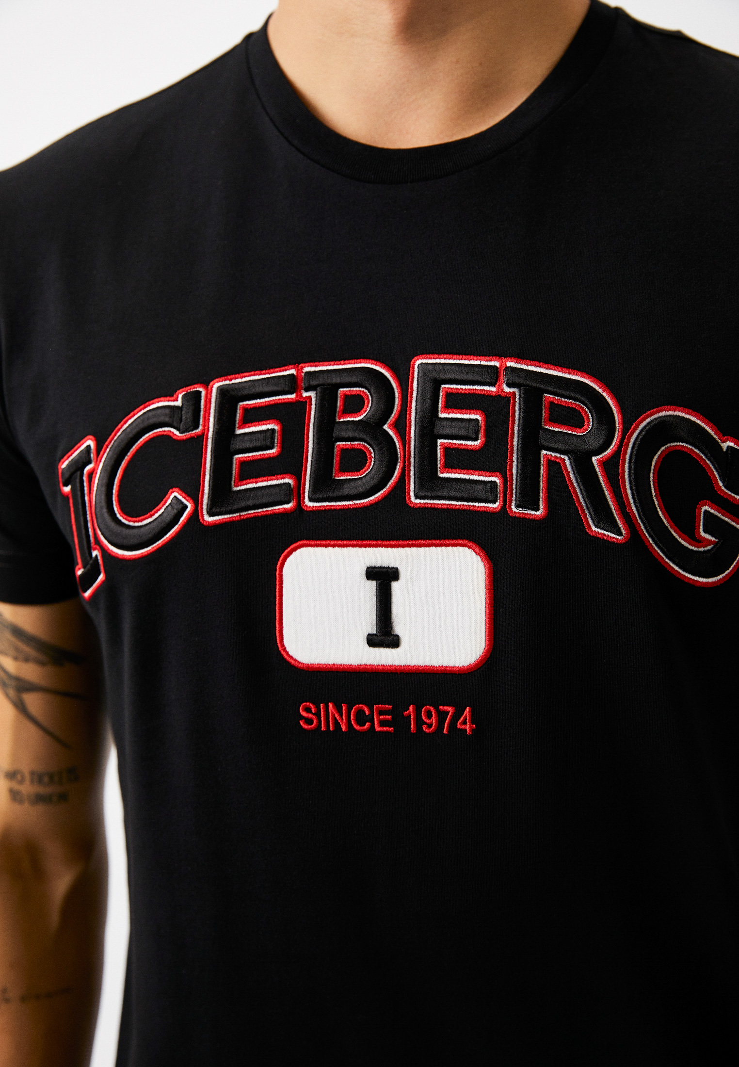 Мужская футболка Iceberg (Айсберг) I1PF0296301: изображение 4