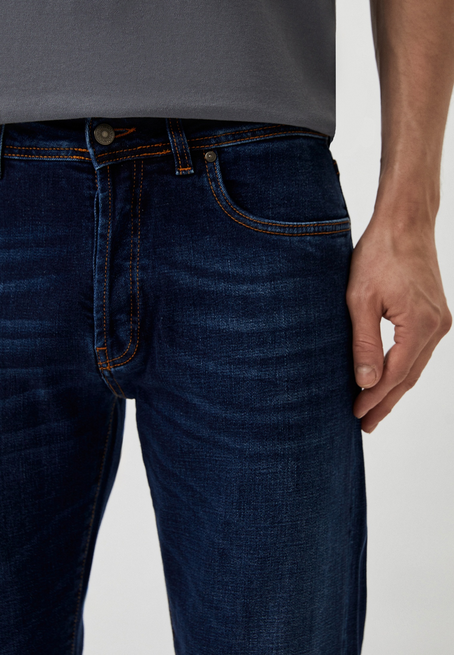 Мужские зауженные джинсы Liu Jo Uomo (Лиу Джо Уомо) M000P304FREDDK: изображение 8