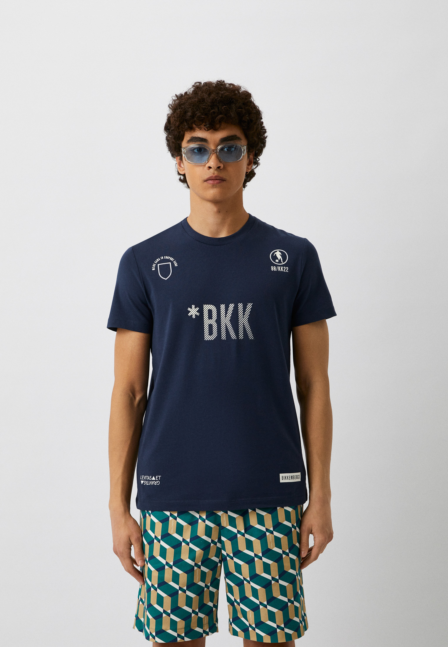 Мужская футболка Bikkembergs (Биккембергс) C 4 101 2F E 1811