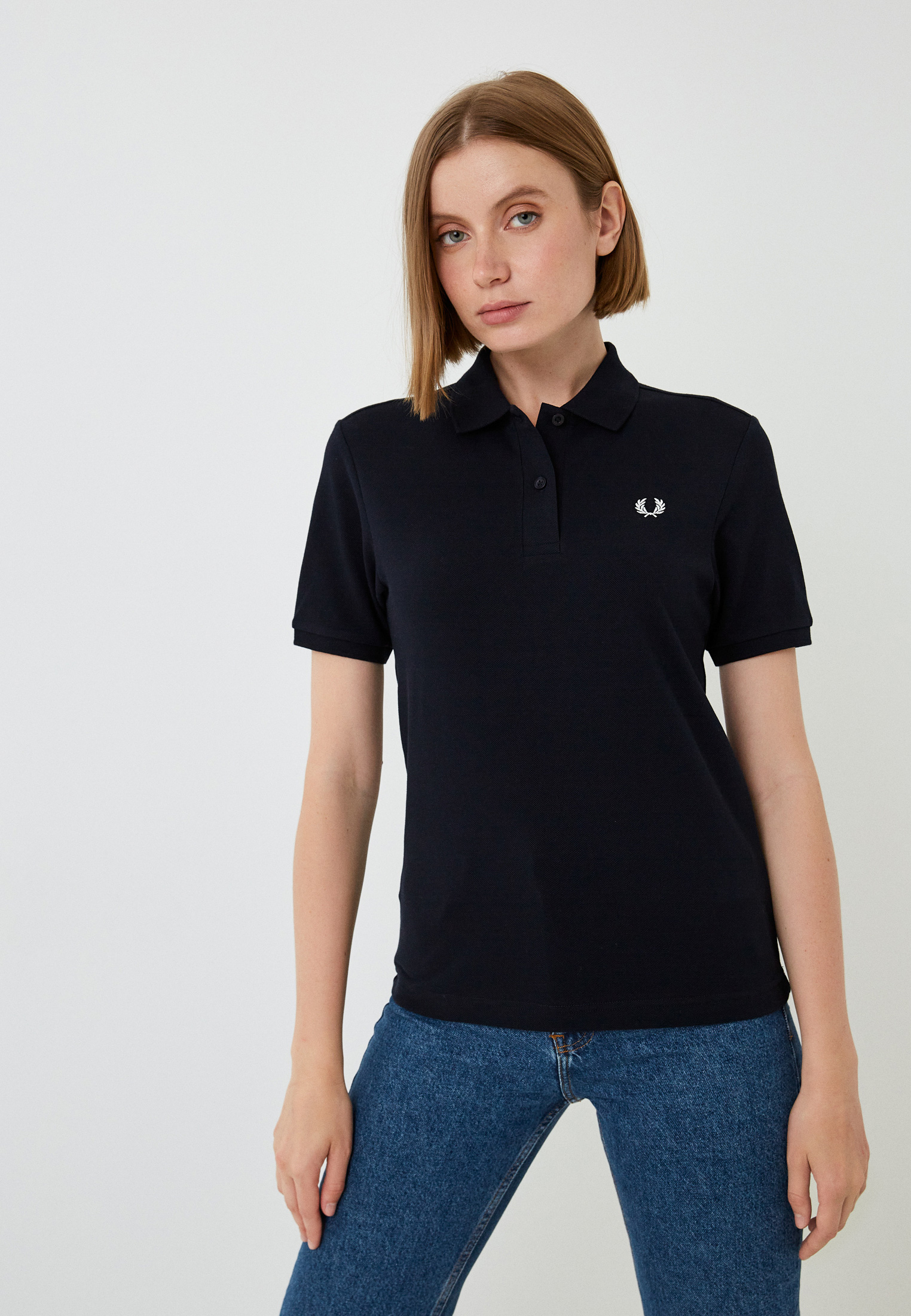 Женская футболка Фред Перри - женская футболка Fred Perry цена со скидкой
