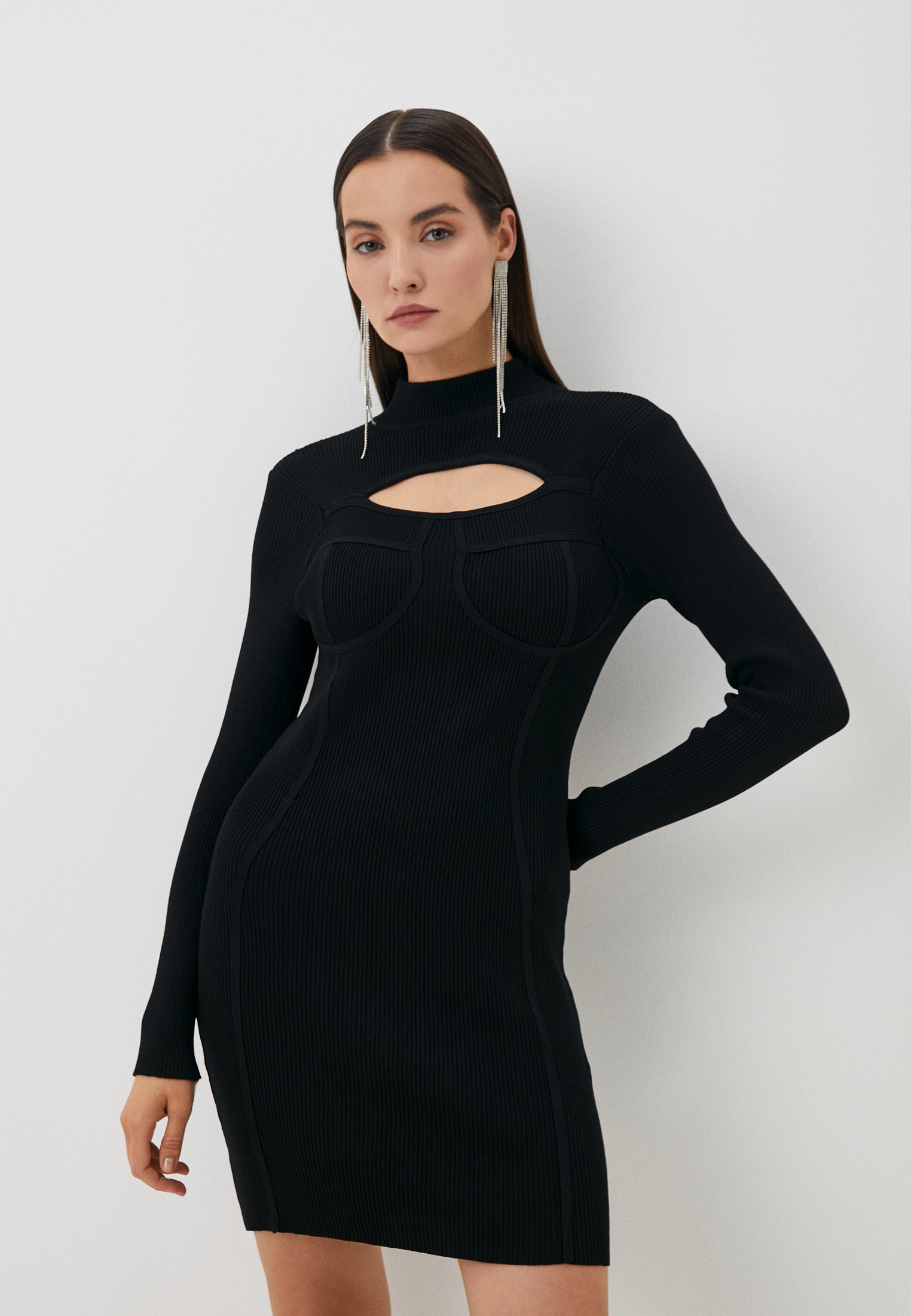 Вязаное платье Moki M01296