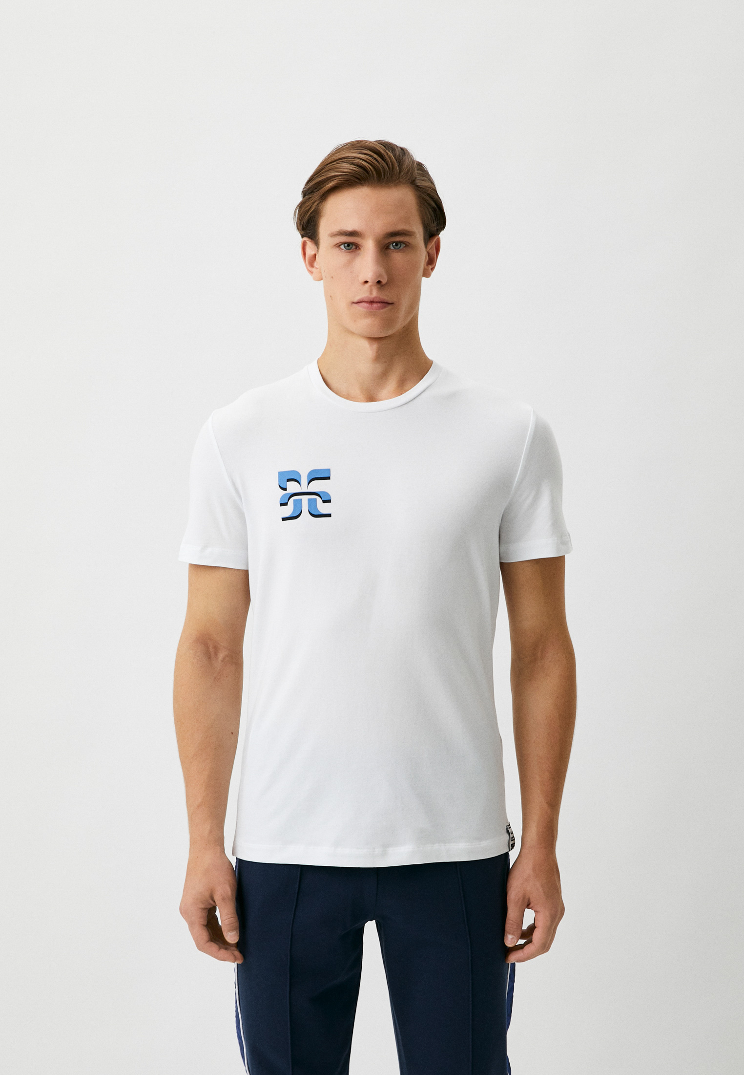 Мужская футболка Bikkembergs (Биккембергс) C 4 101 1T E 2286