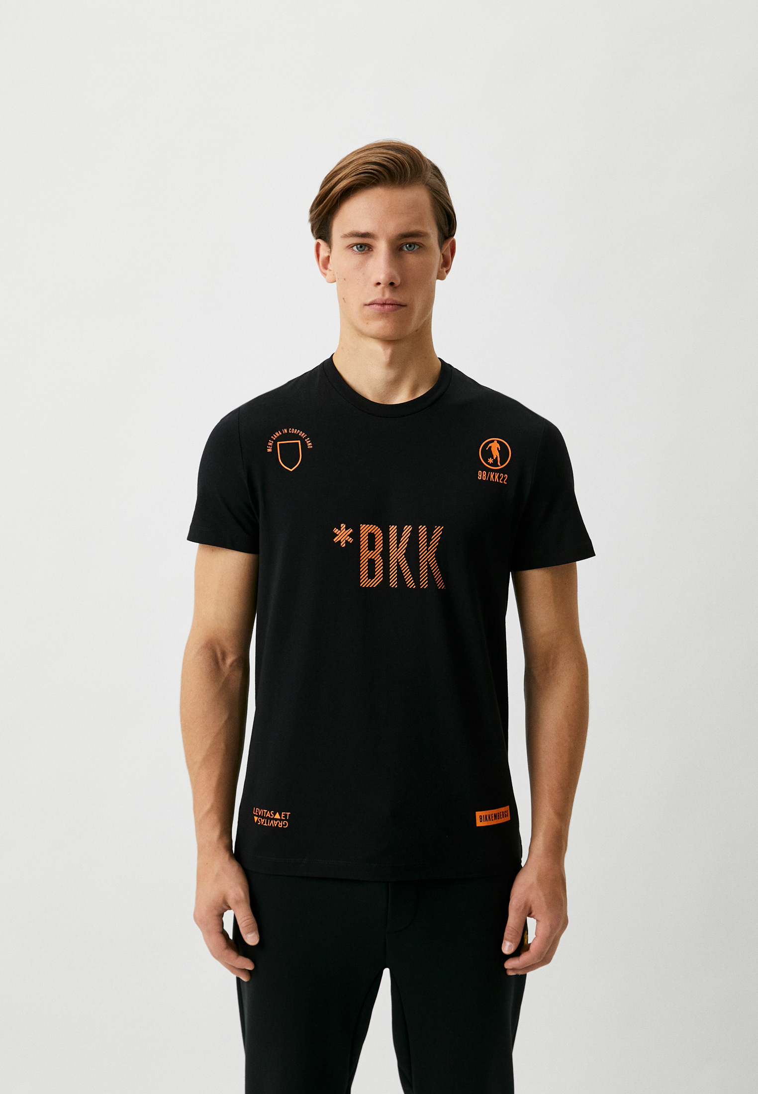 Мужская футболка Bikkembergs (Биккембергс) C 4 101 2F E 1811