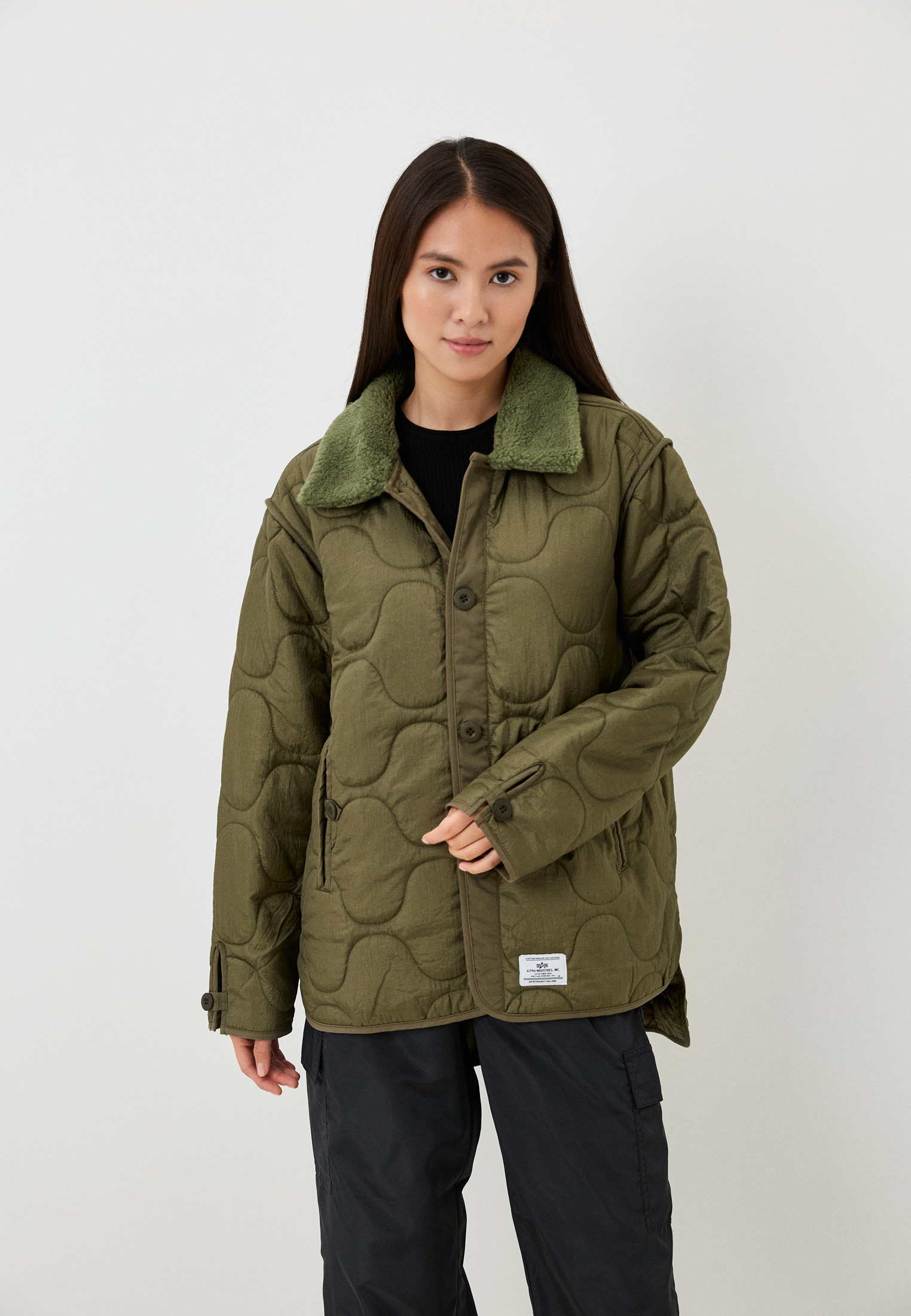 Утепленная куртка женская Alpha Industries (Альфа Индастриз) WJL53500C1 ...