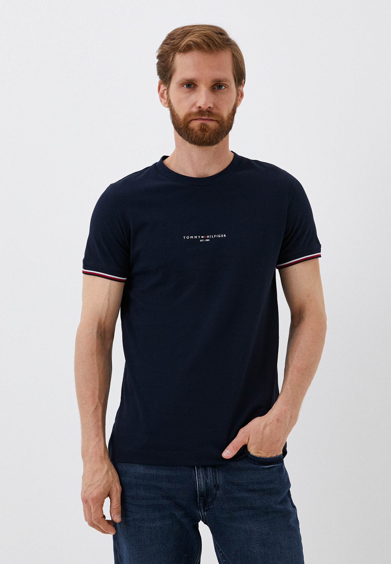 Мужские футболки Tommy Hilfiger - купить мужскую футболку Томми ...